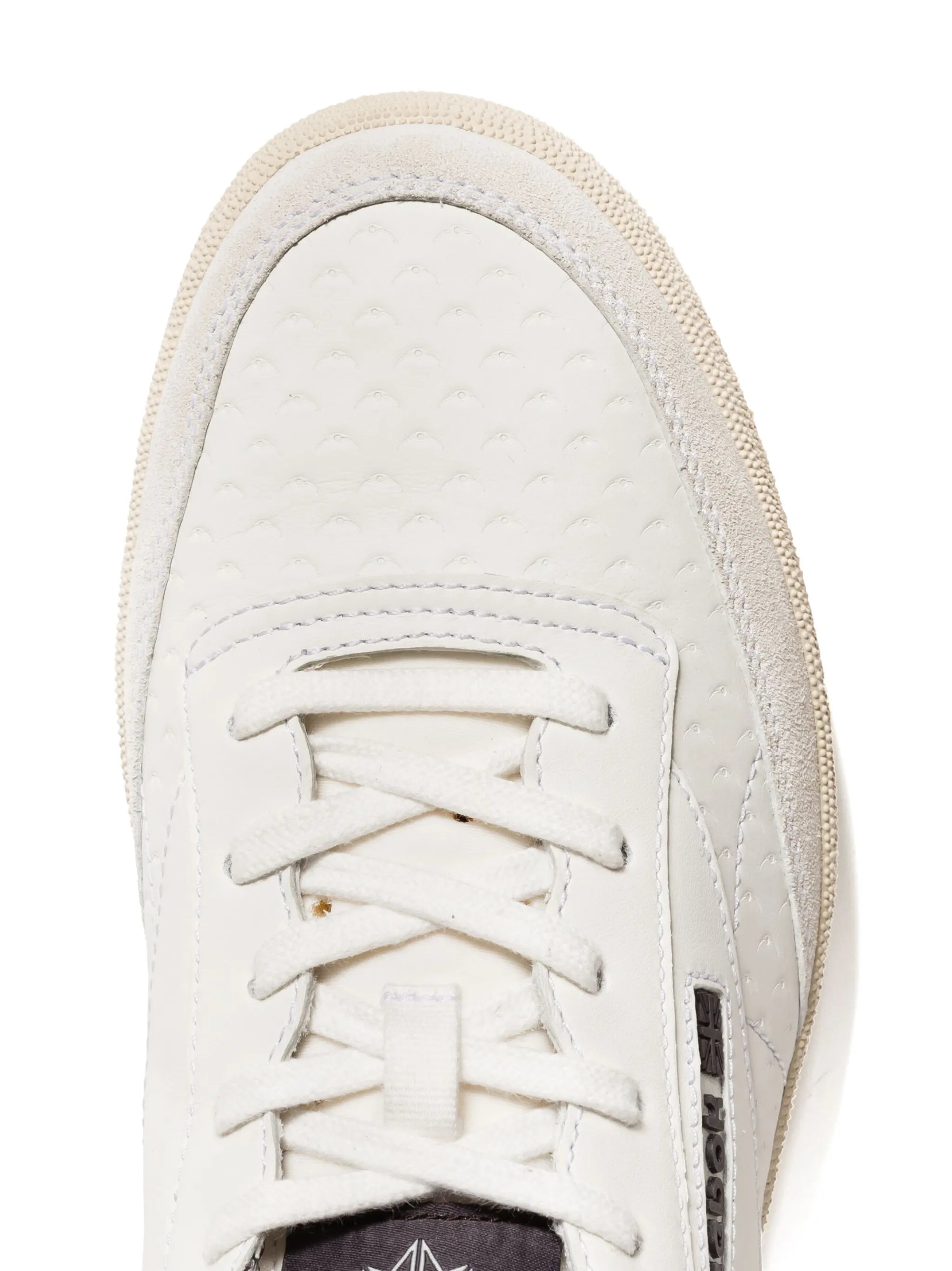 Club C embossed leather sneakers