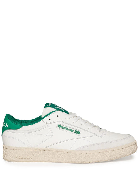 Club C embossed leather sneakers