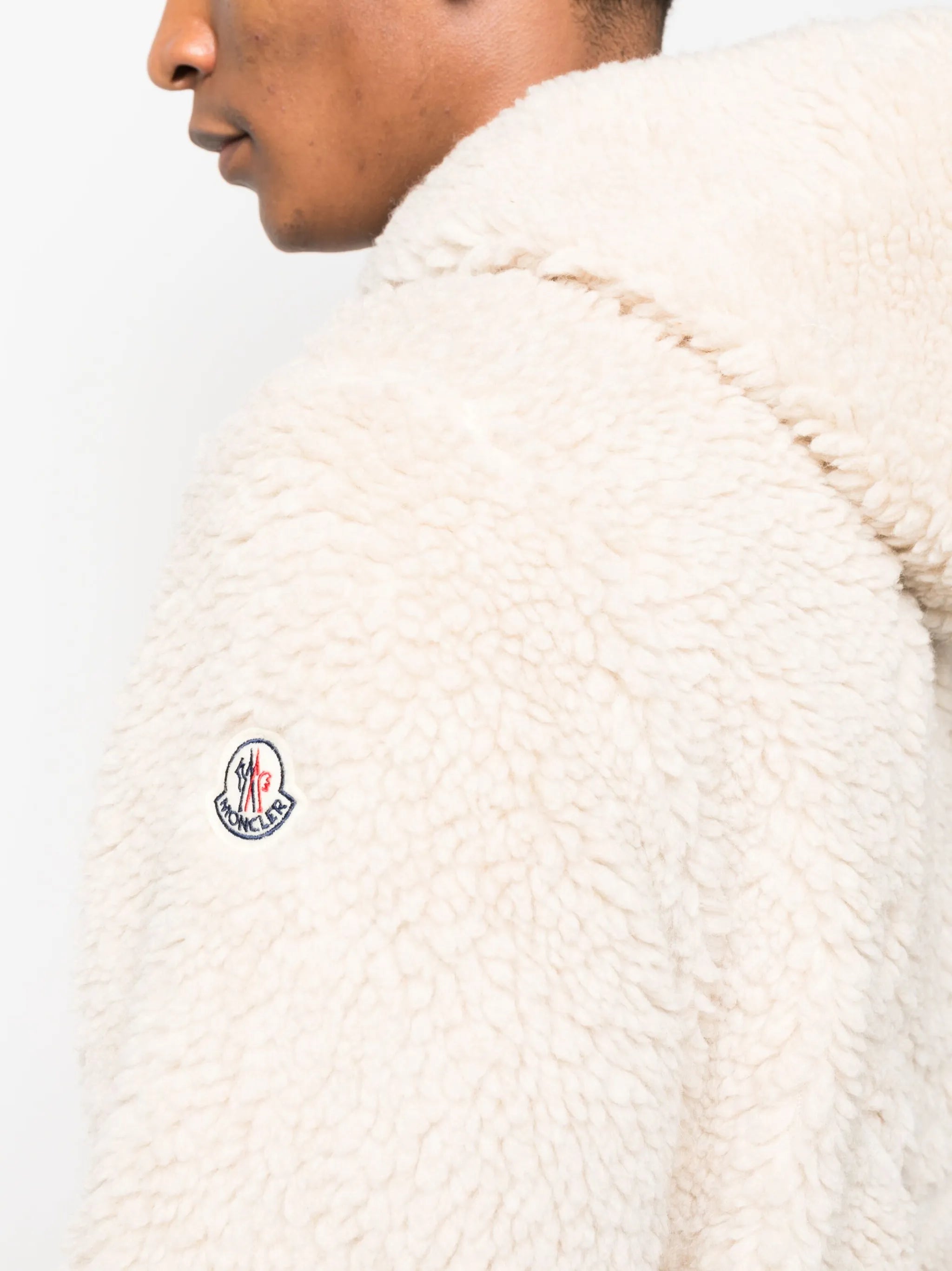 Teddy zip-up hoodie