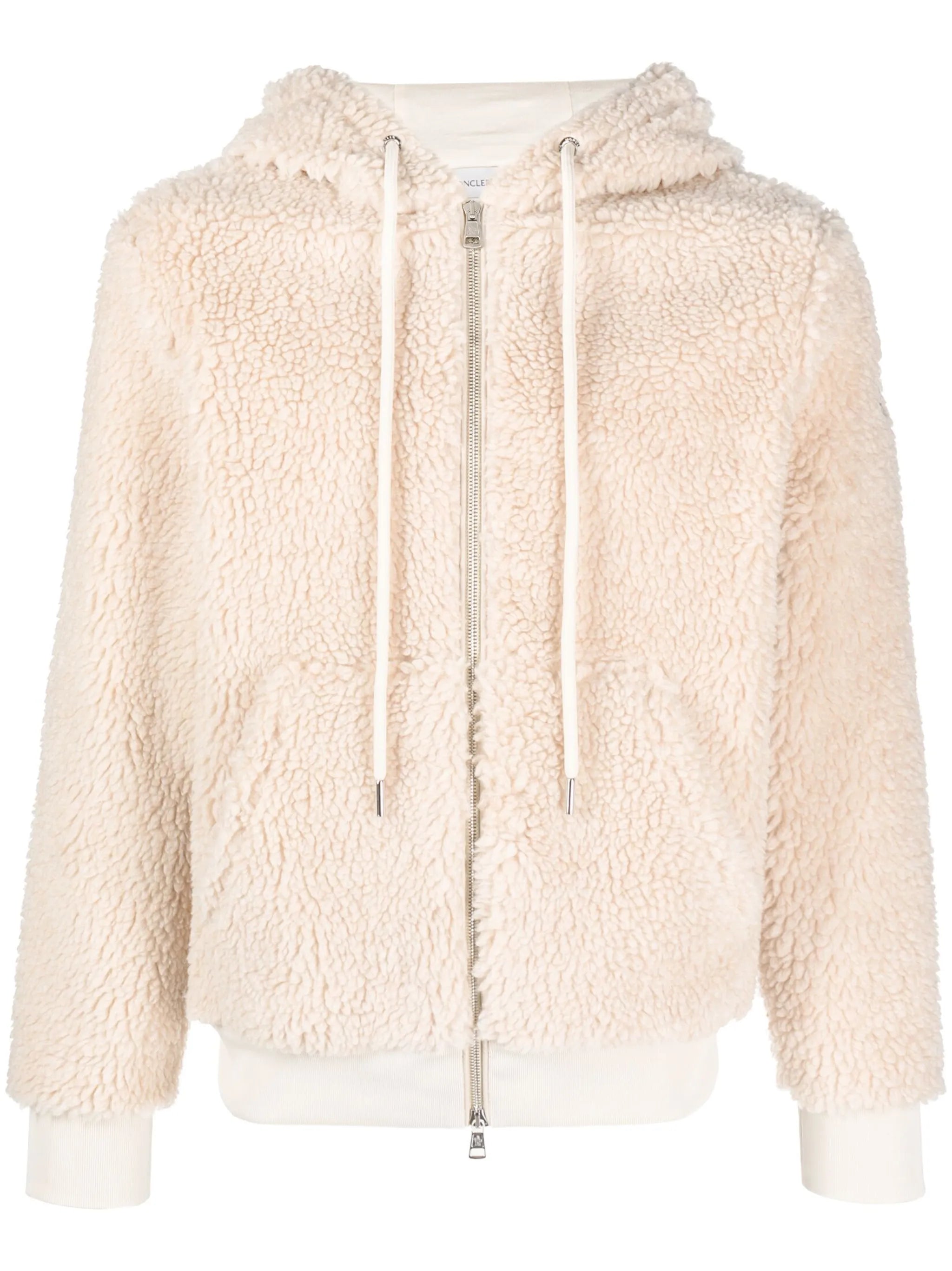 Teddy zip-up hoodie