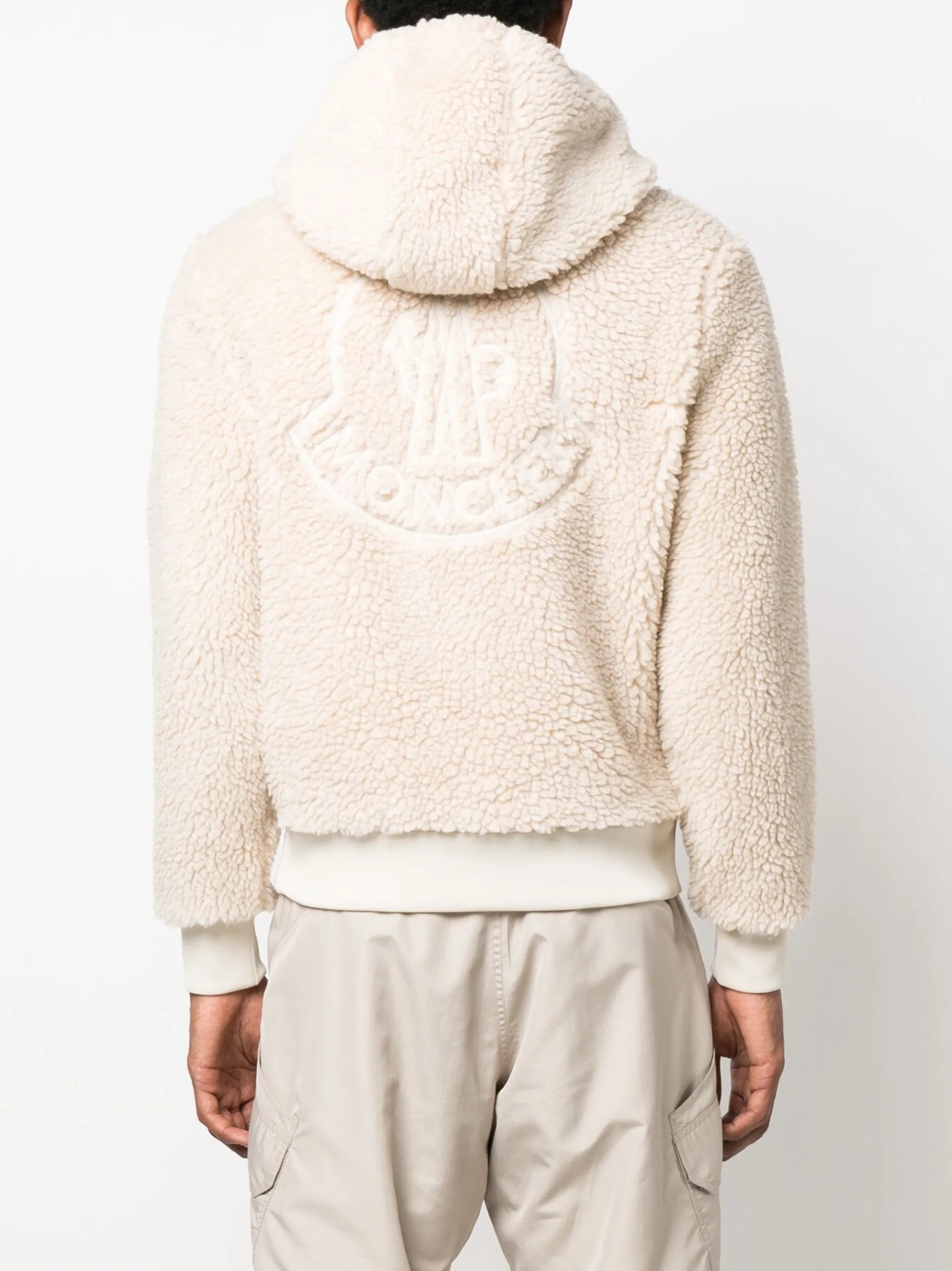 Teddy zip-up hoodie