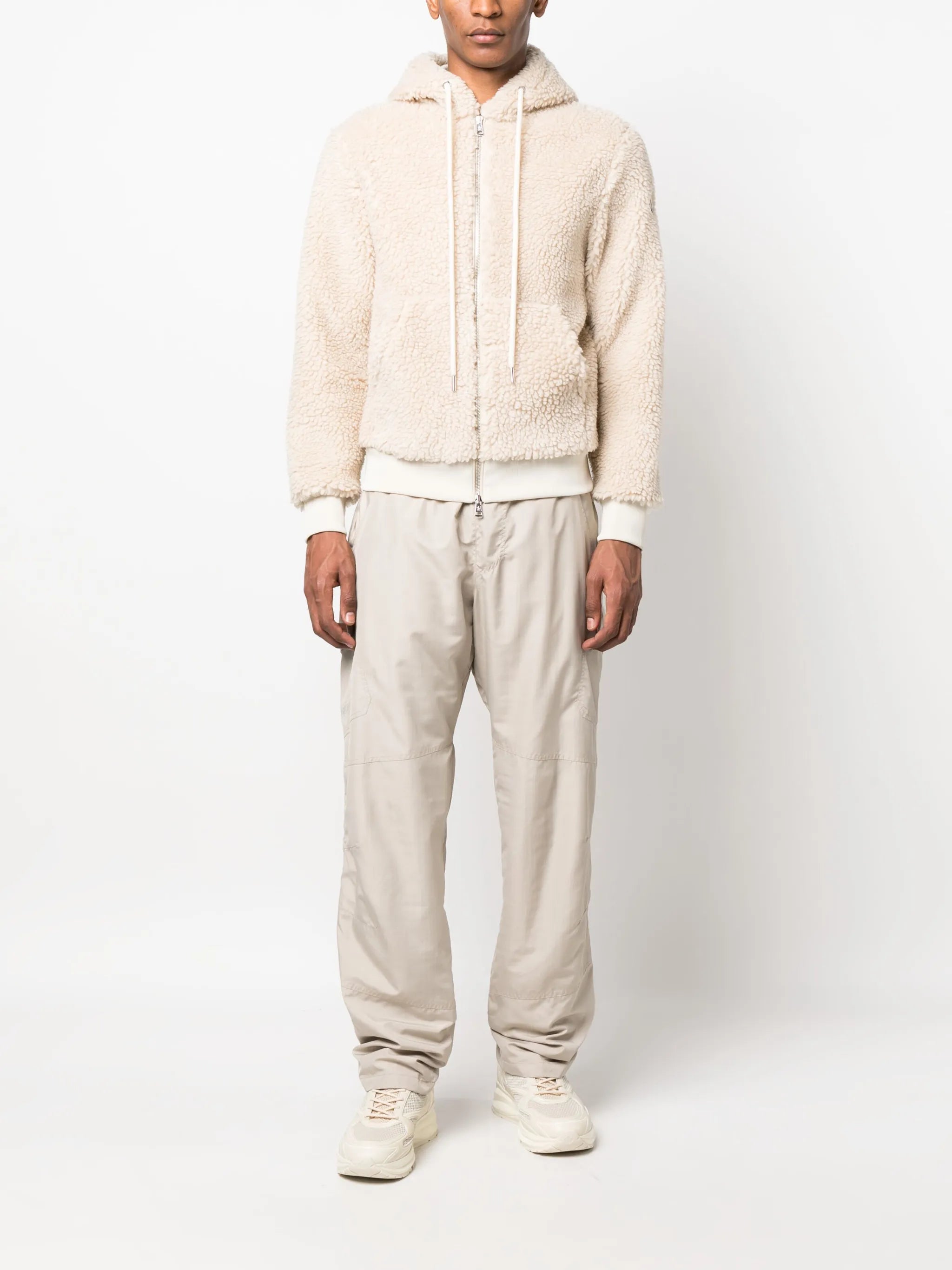 Teddy zip-up hoodie