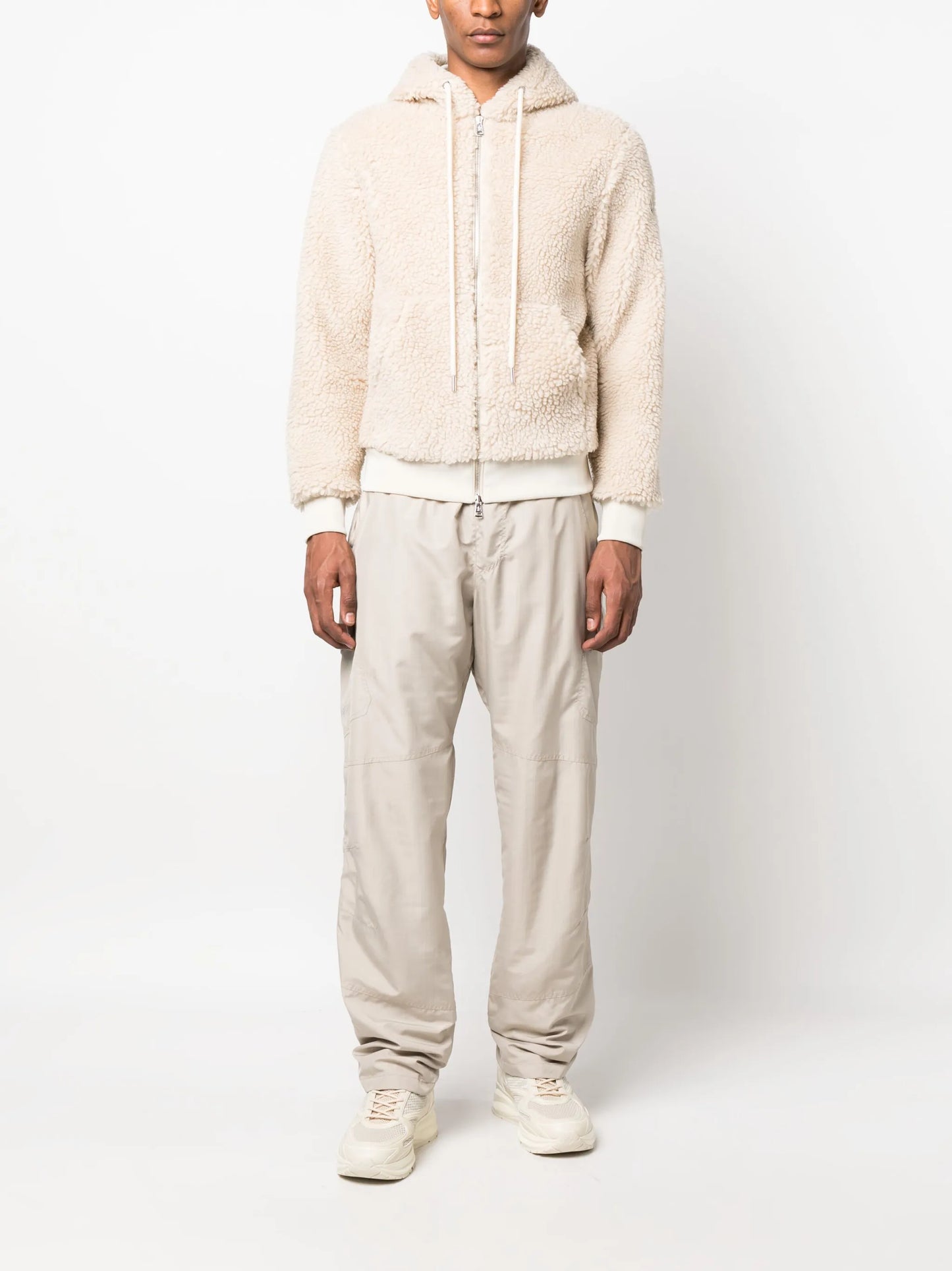 Teddy zip-up hoodie