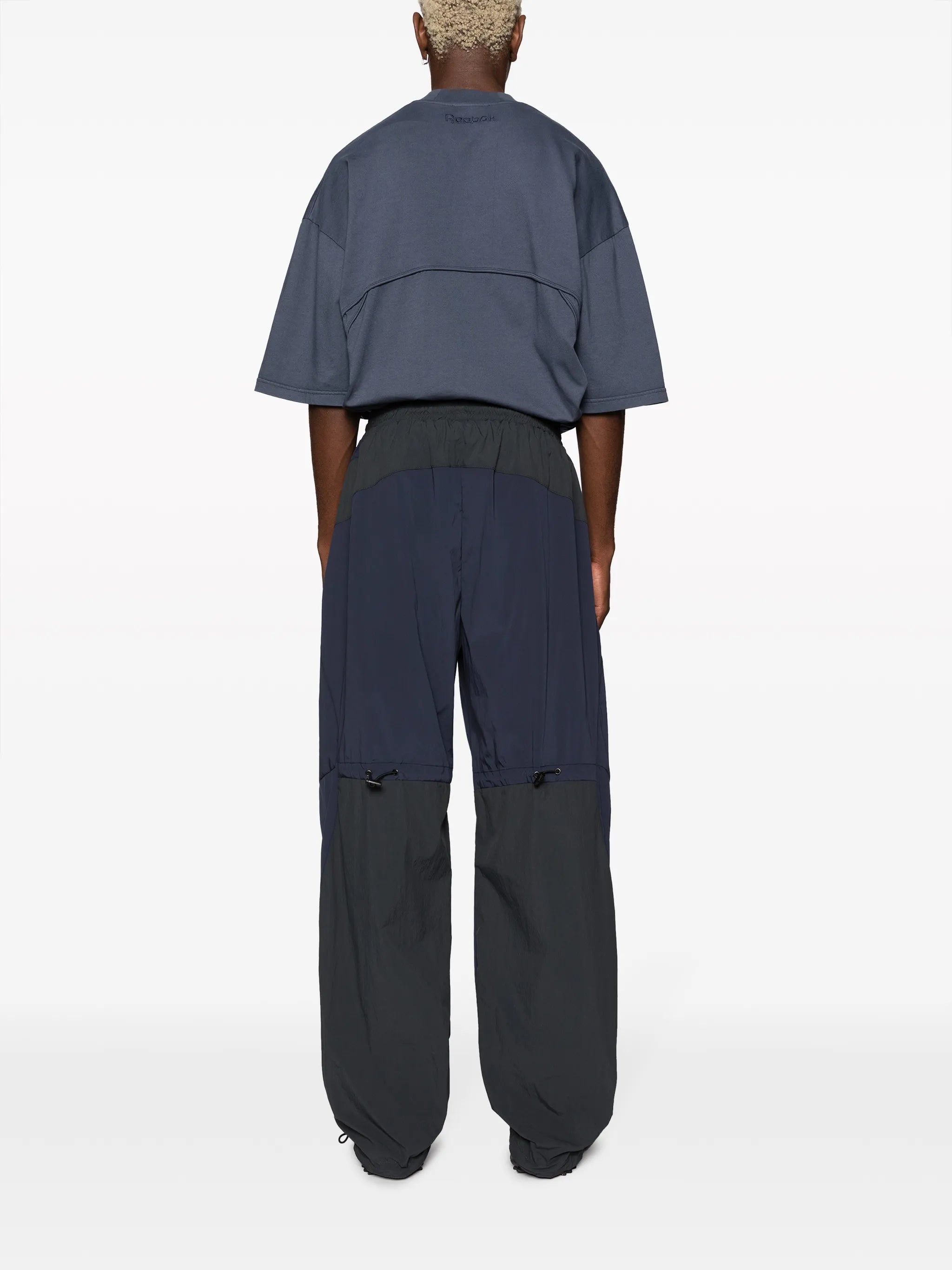 straight-leg drawstring track pants
