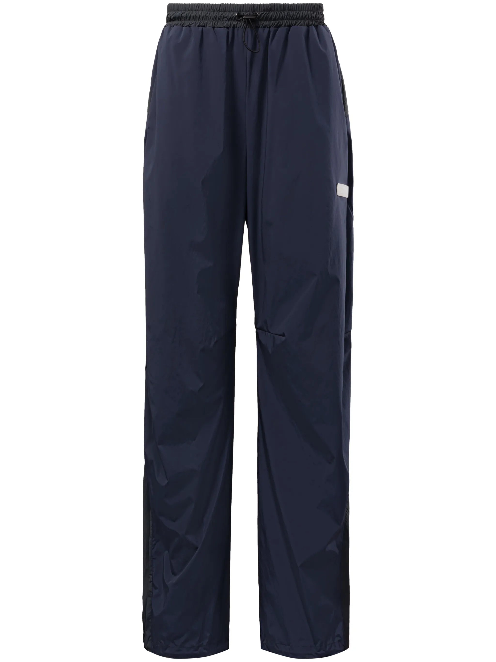 straight-leg drawstring track pants
