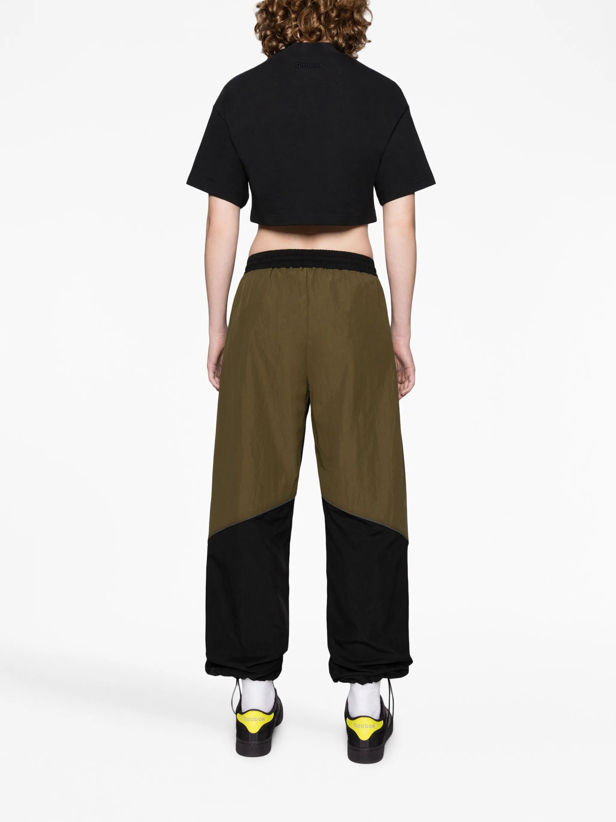 Vector cropped cotton T-shirt