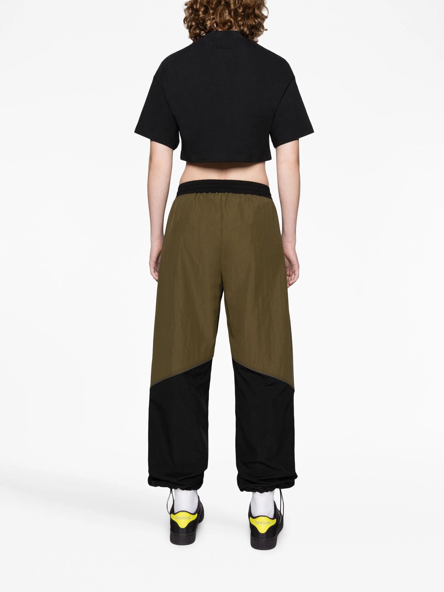 Vector cropped cotton T-shirt