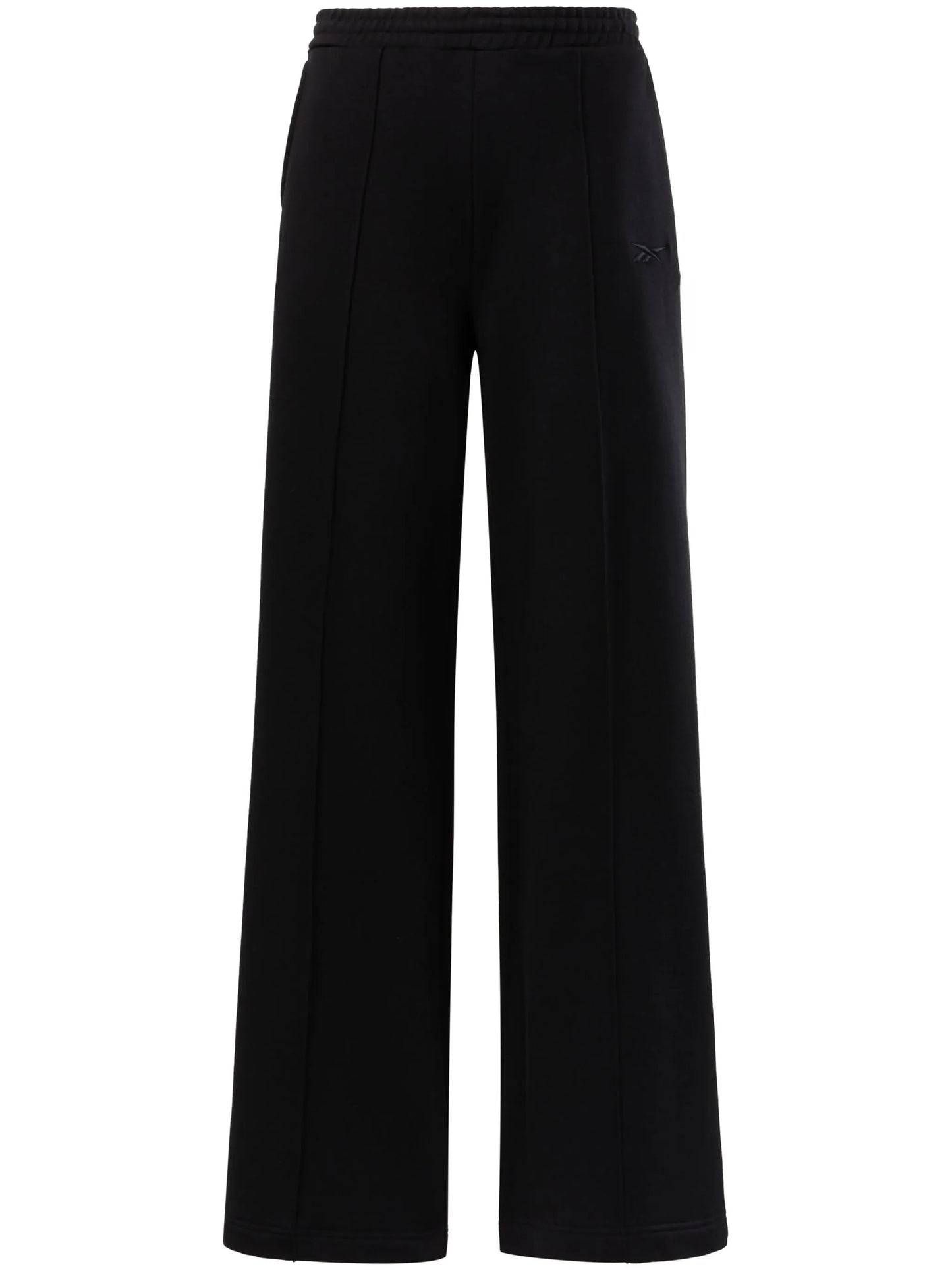 wide-leg cotton track pants