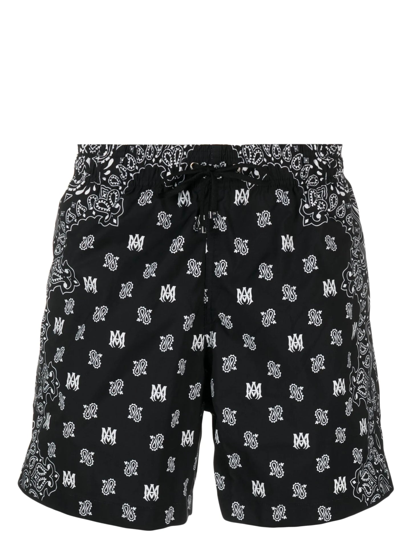 bandana-print swim shorts
