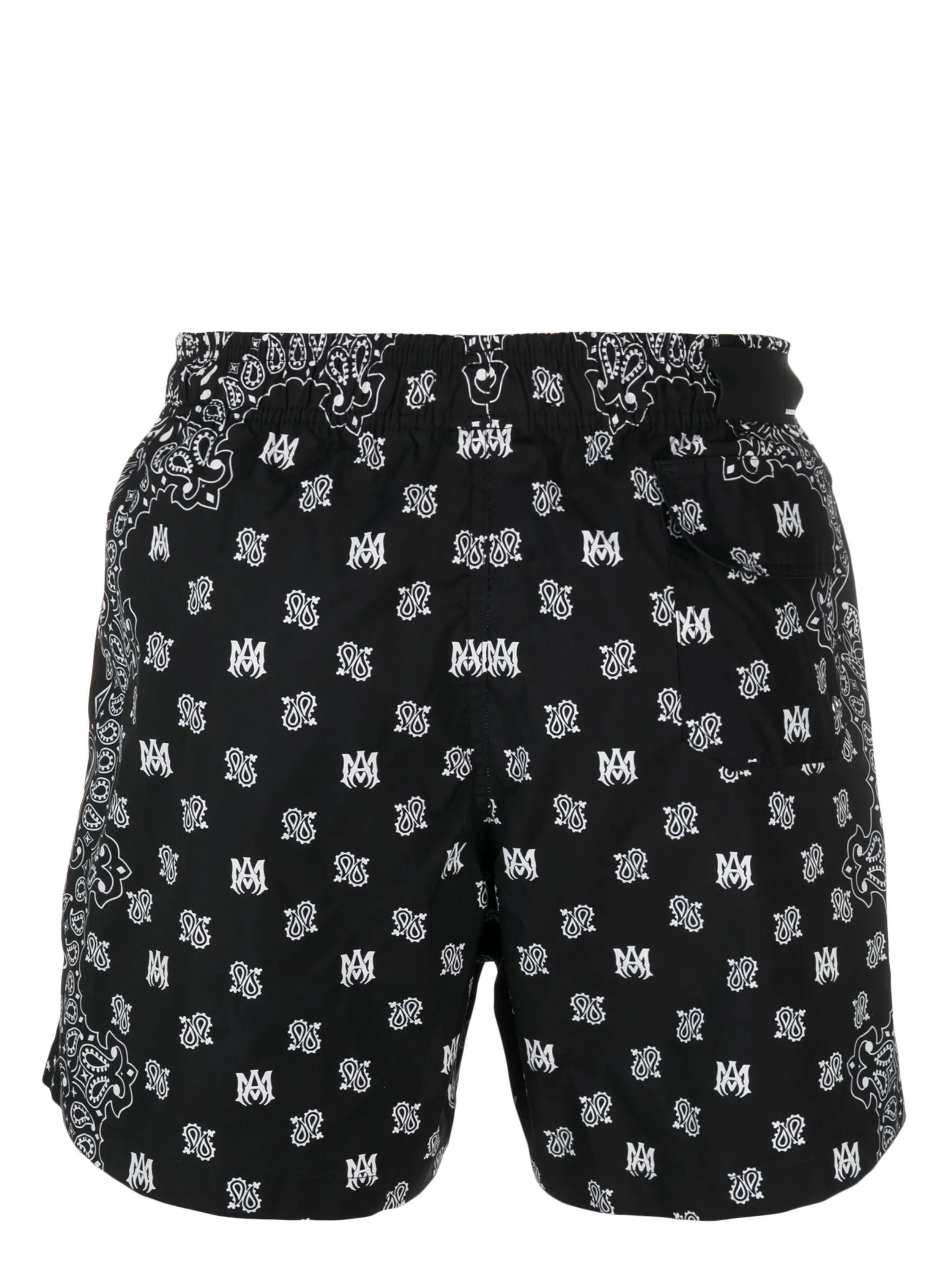 bandana-print swim shorts