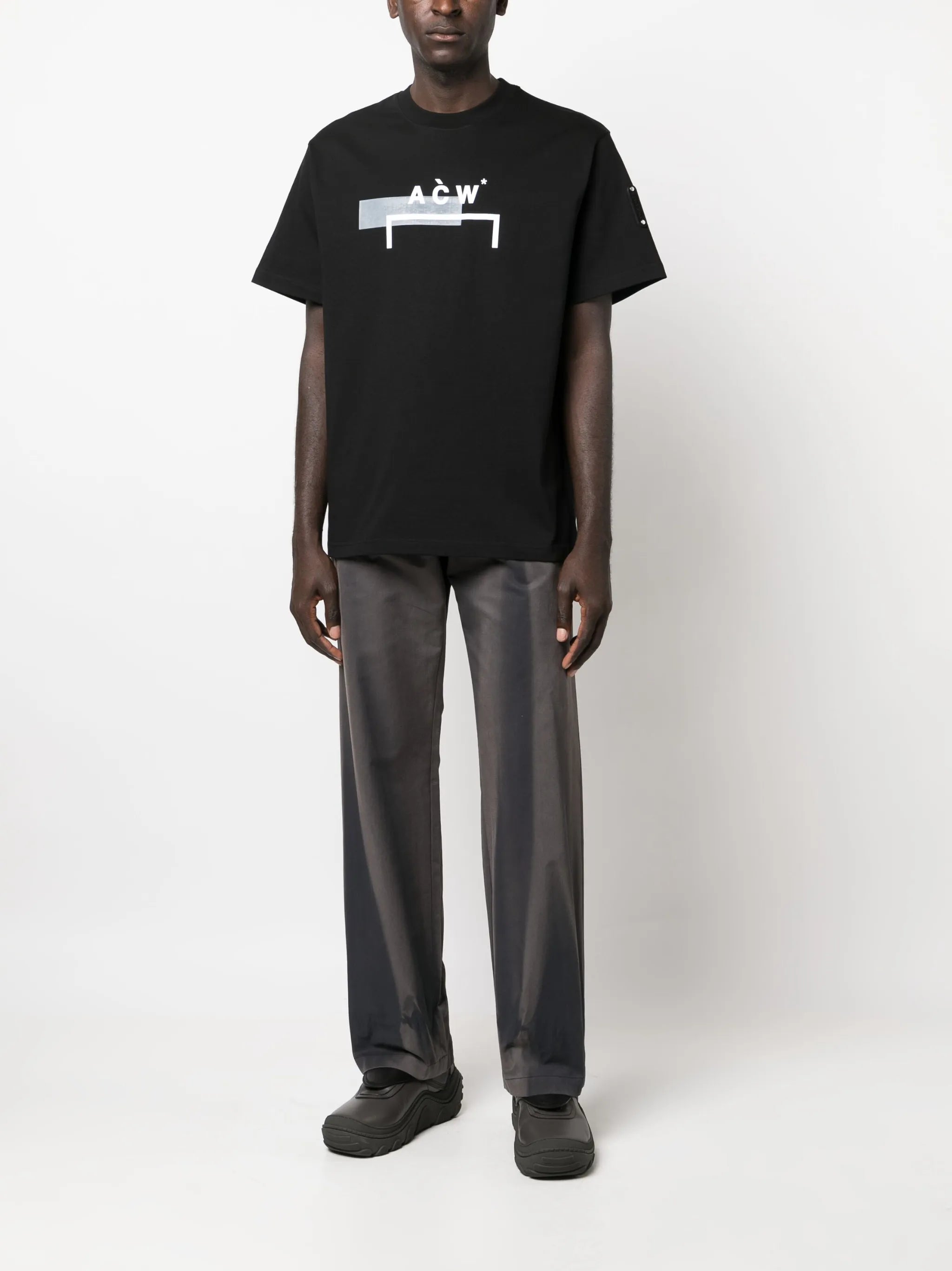 logo-print crew-neck T-shirt