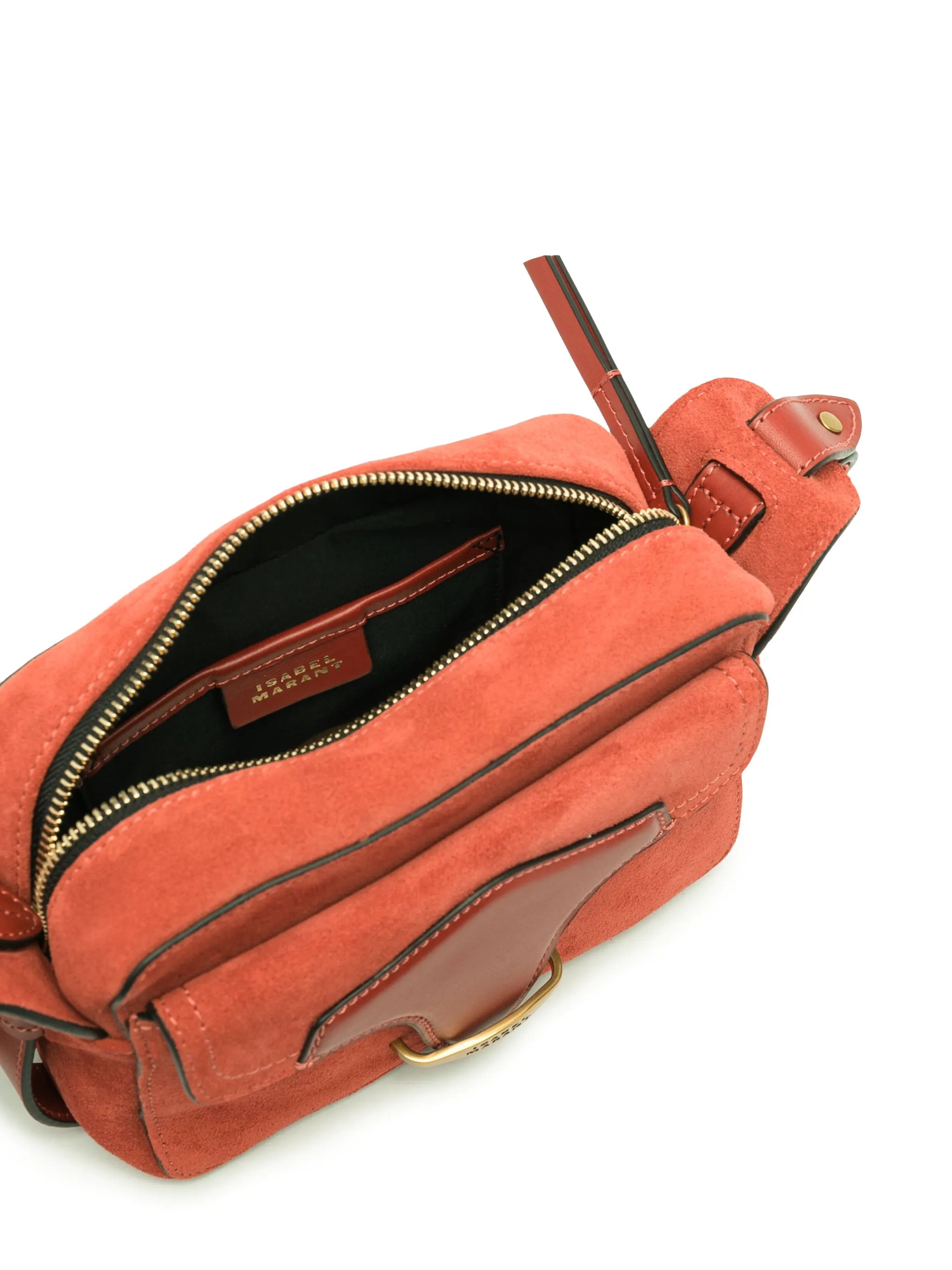 Wasy suede crossbody bag