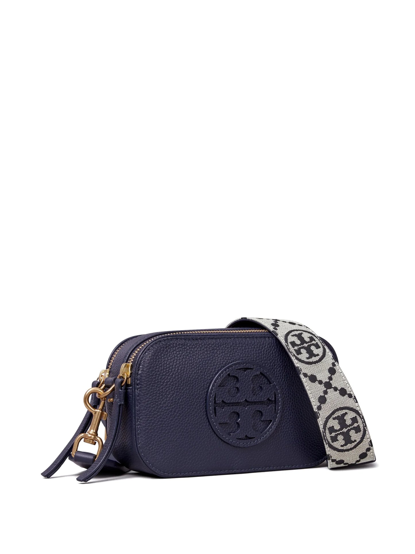 mini Miller grained-leather crossbody bag