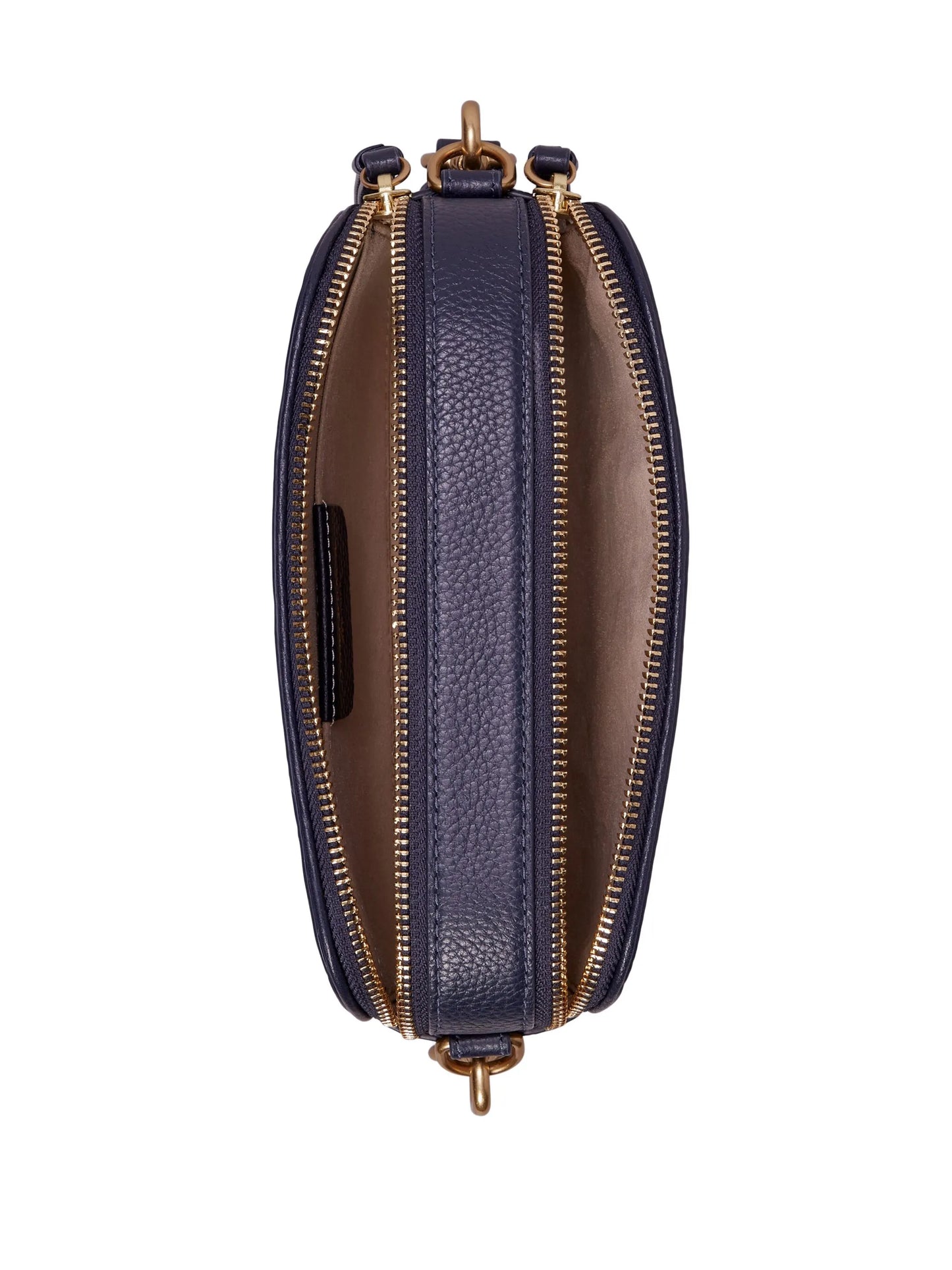 mini Miller grained-leather crossbody bag