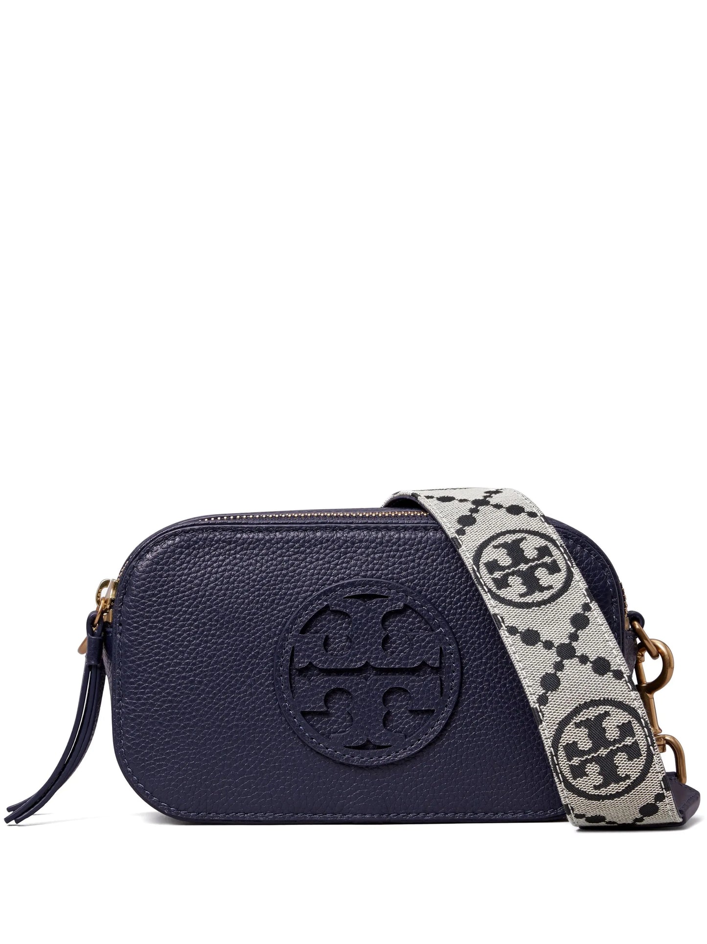 mini Miller grained-leather crossbody bag