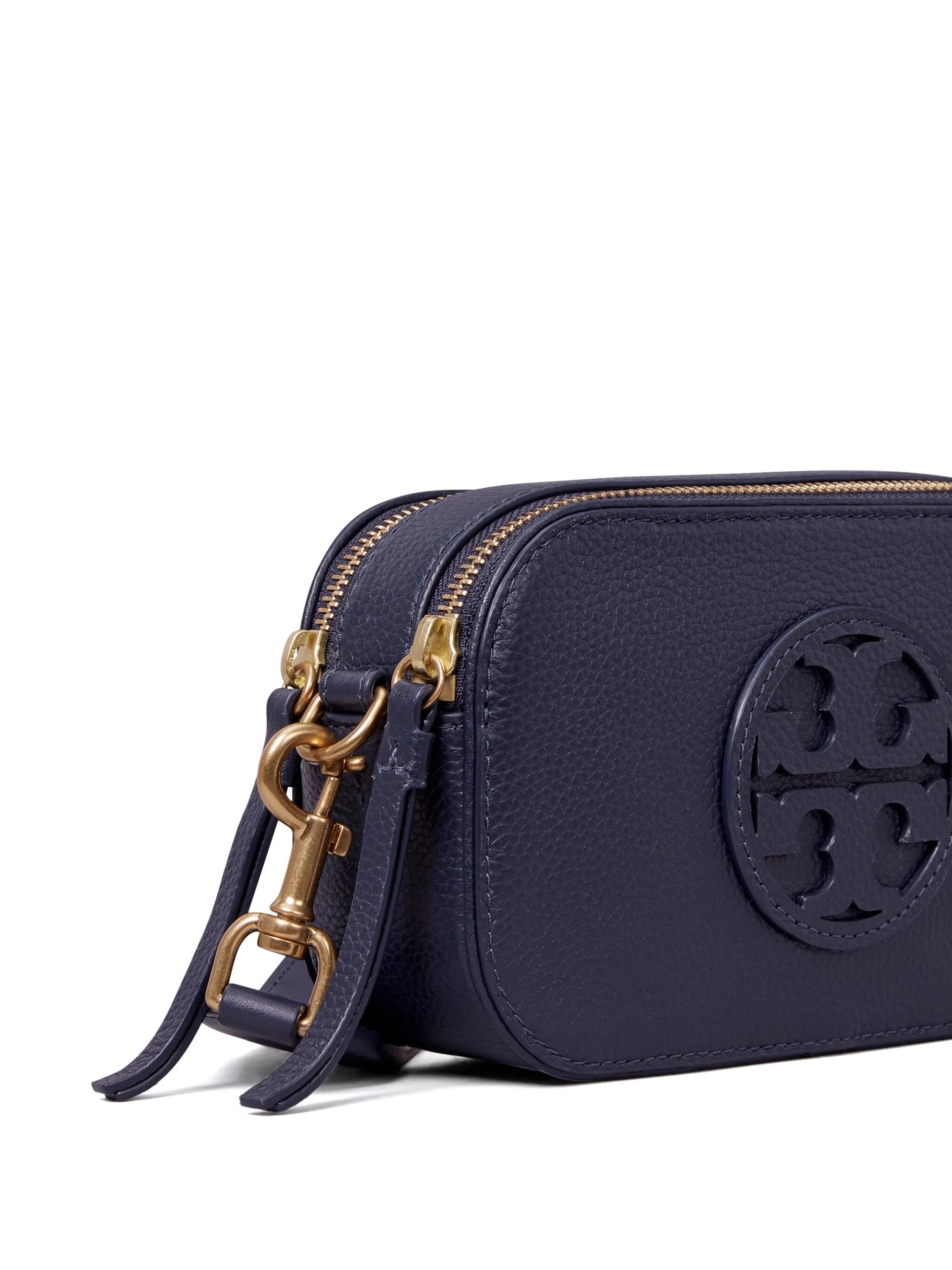 mini Miller grained-leather crossbody bag