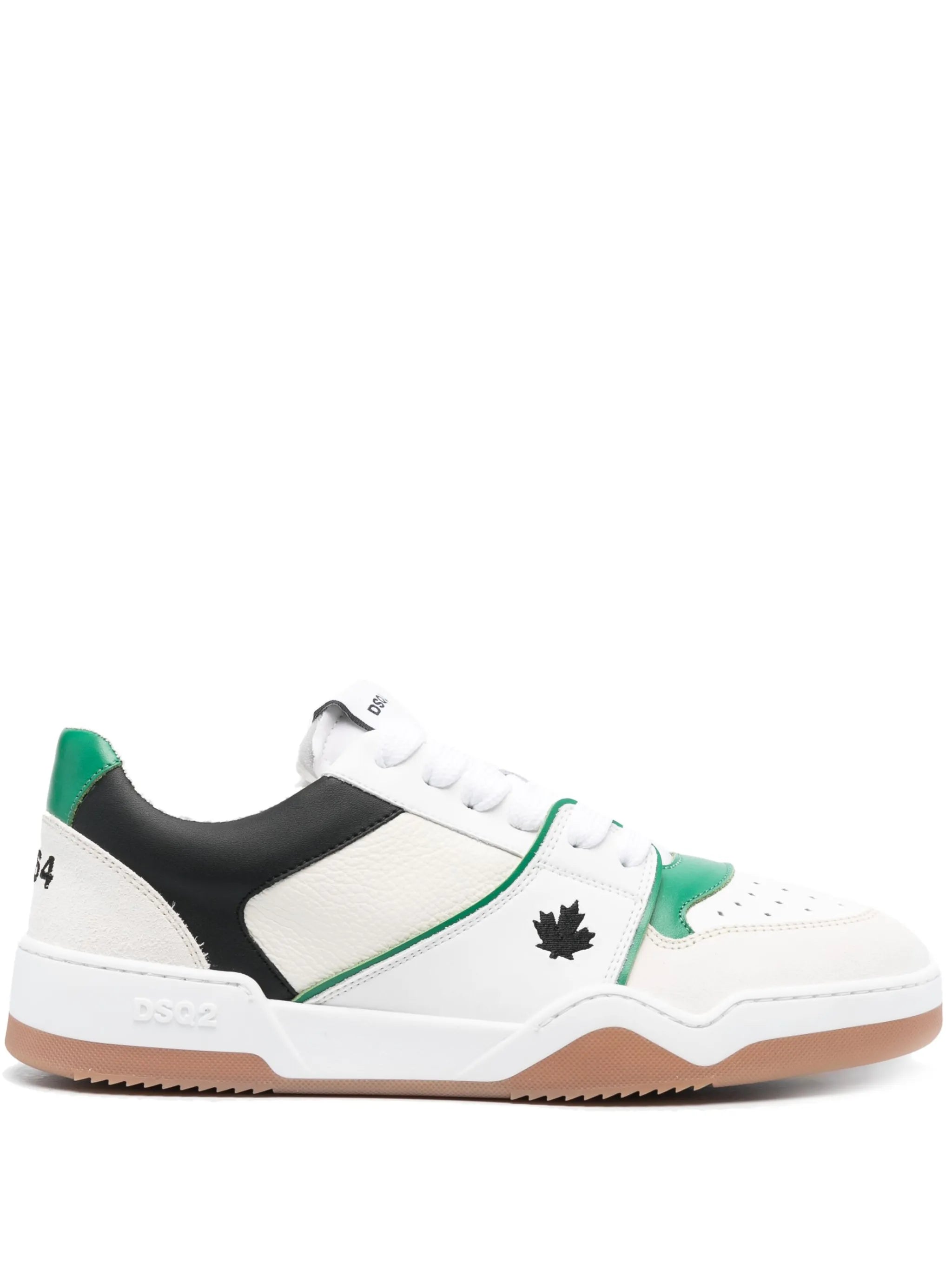 logo-patch low-top sneakers