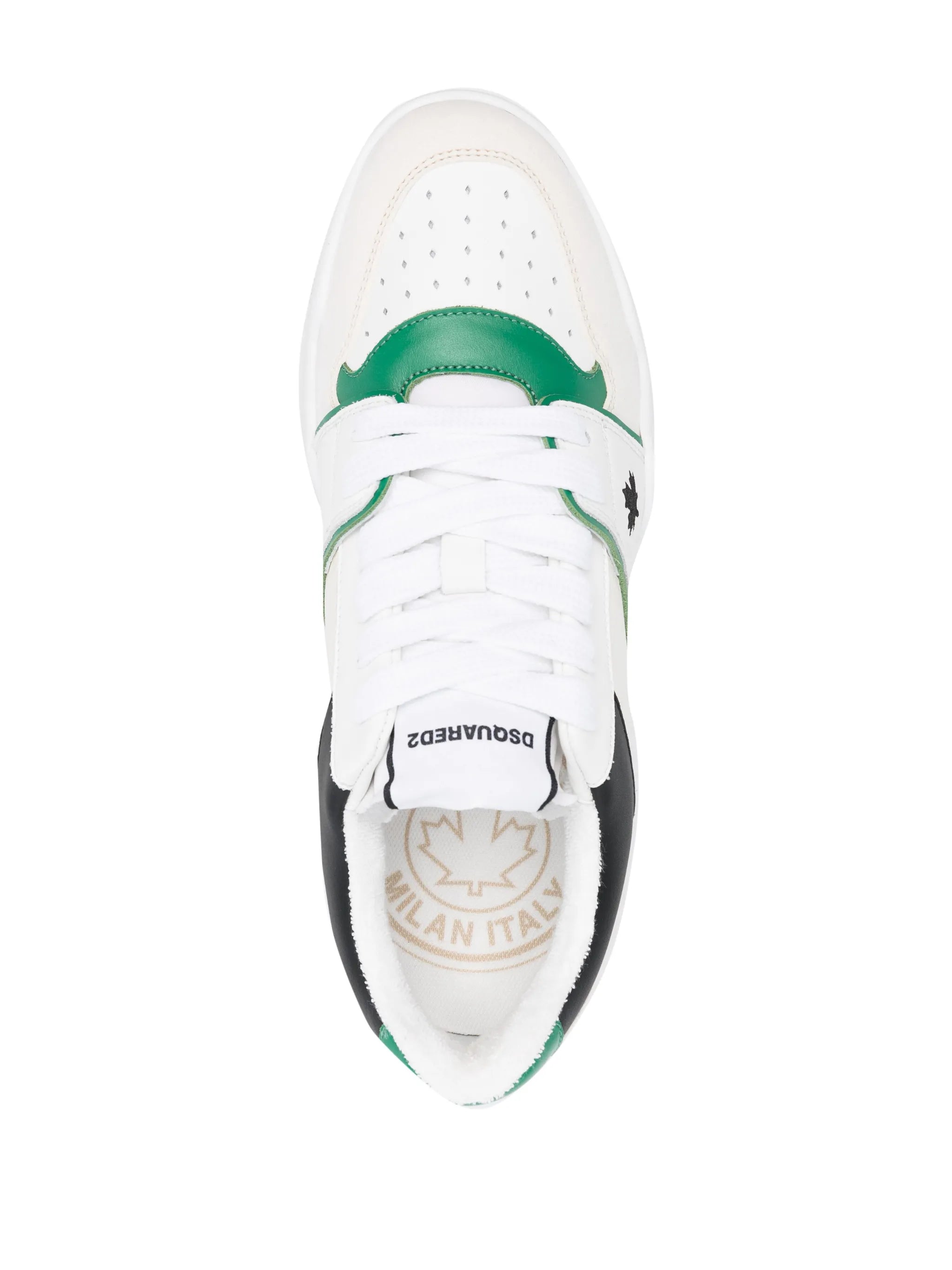 logo-patch low-top sneakers