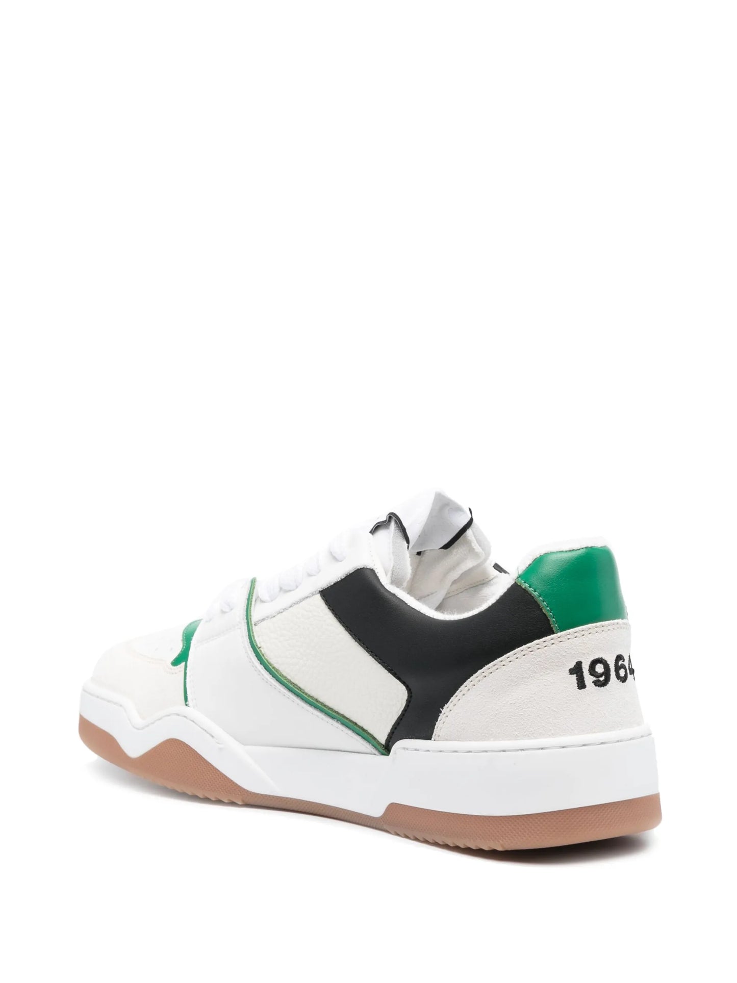 logo-patch low-top sneakers