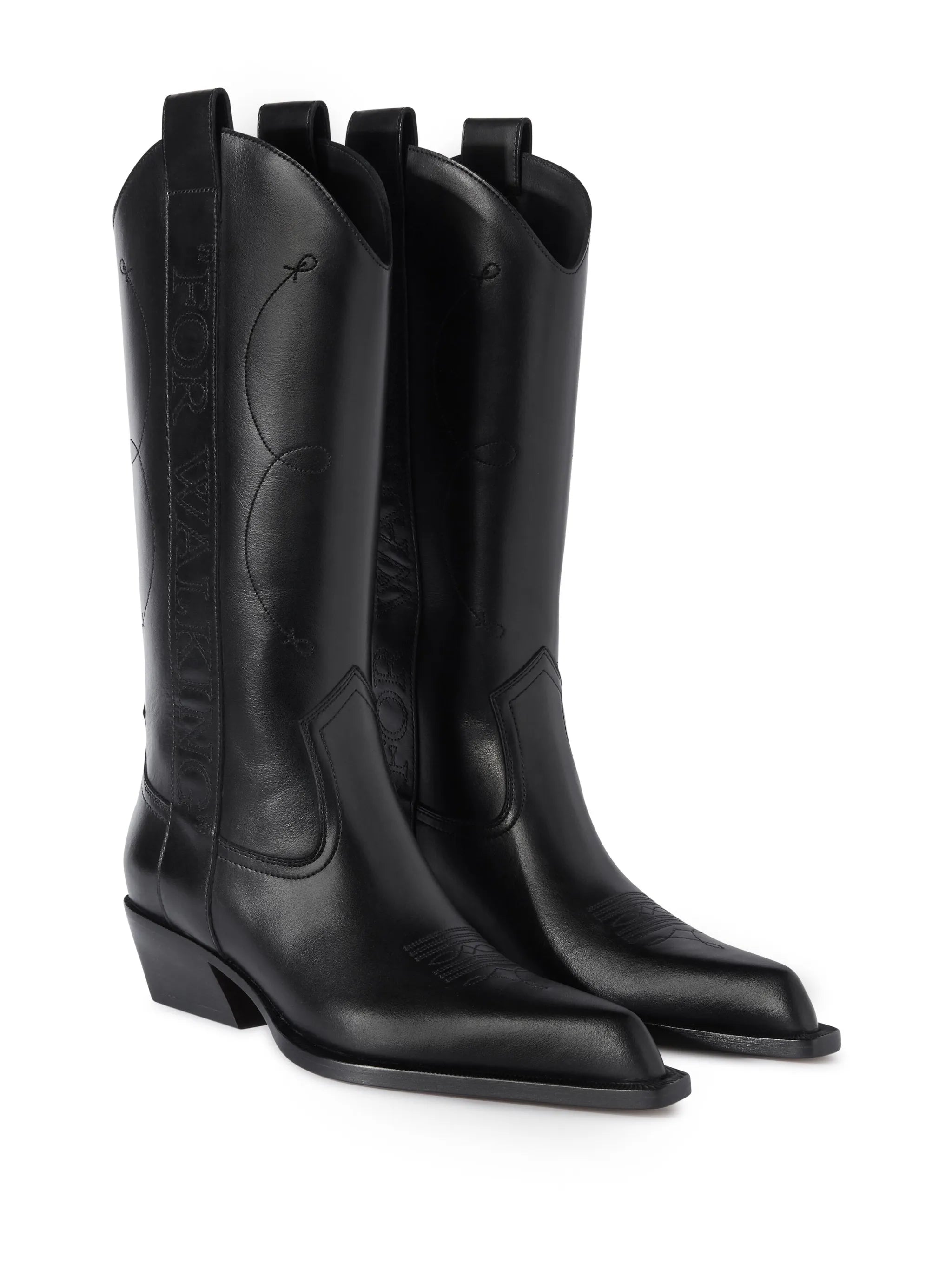 For Walking leather boots