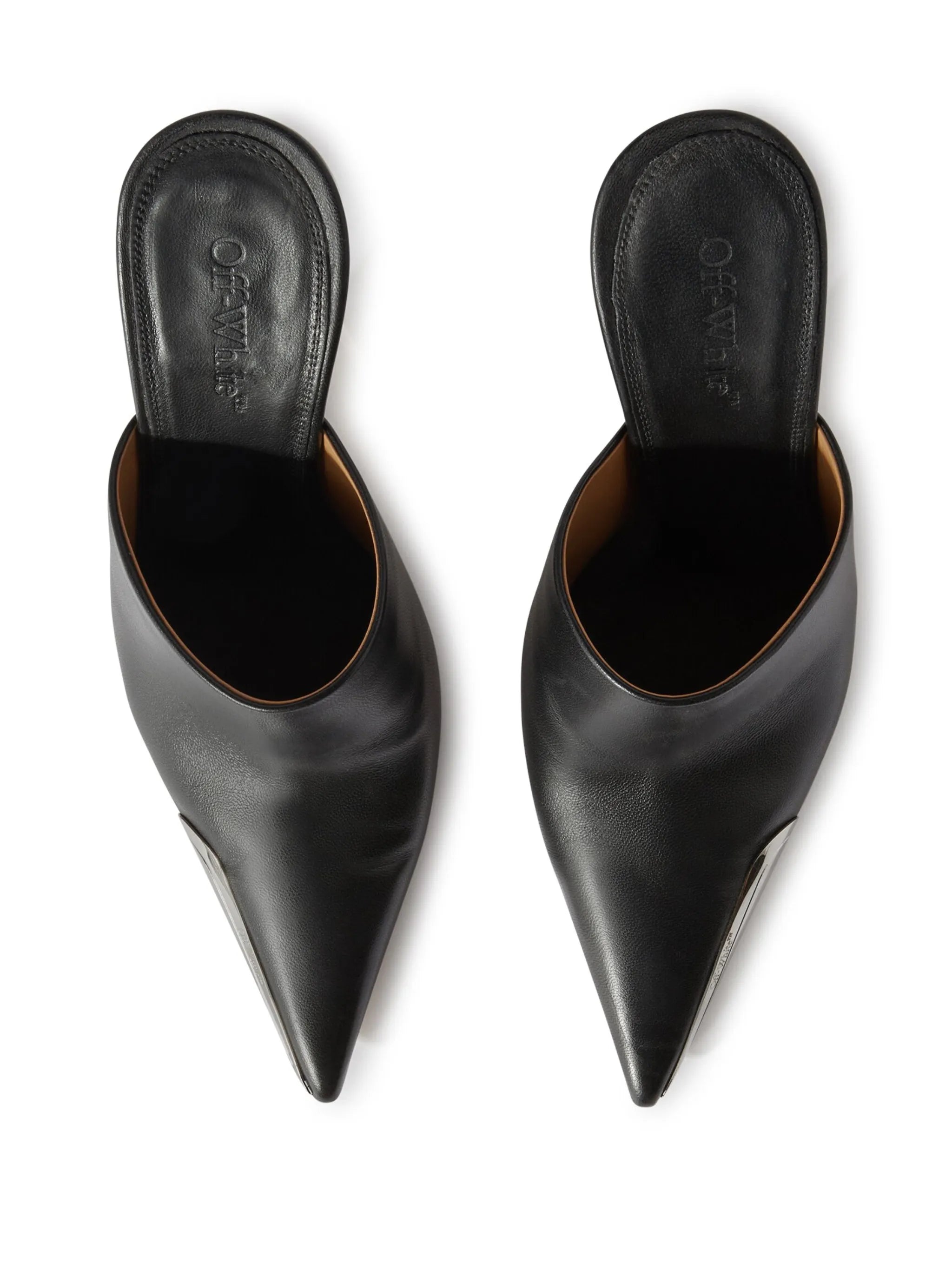 Allen Frame leather mules