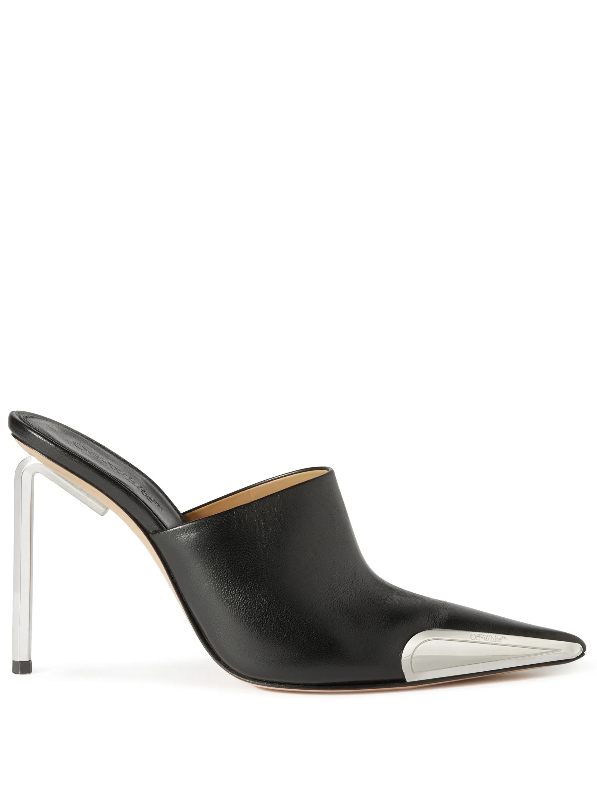 Allen Frame leather mules