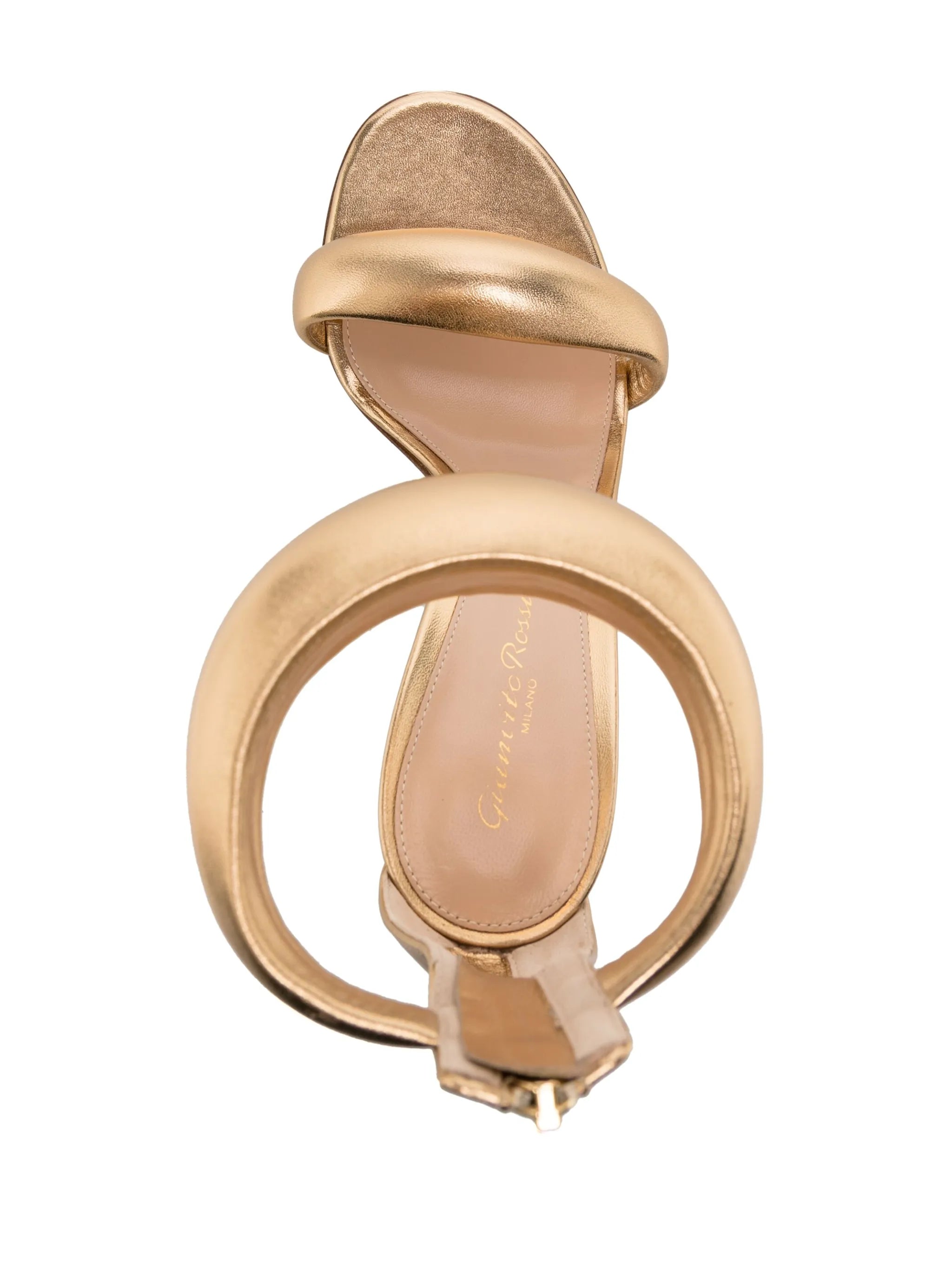 Bijoux 100mm leather sandals