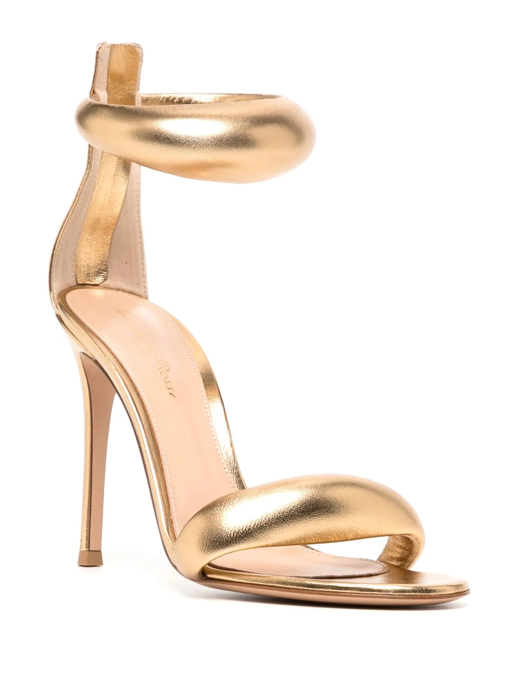 Bijoux 100mm leather sandals