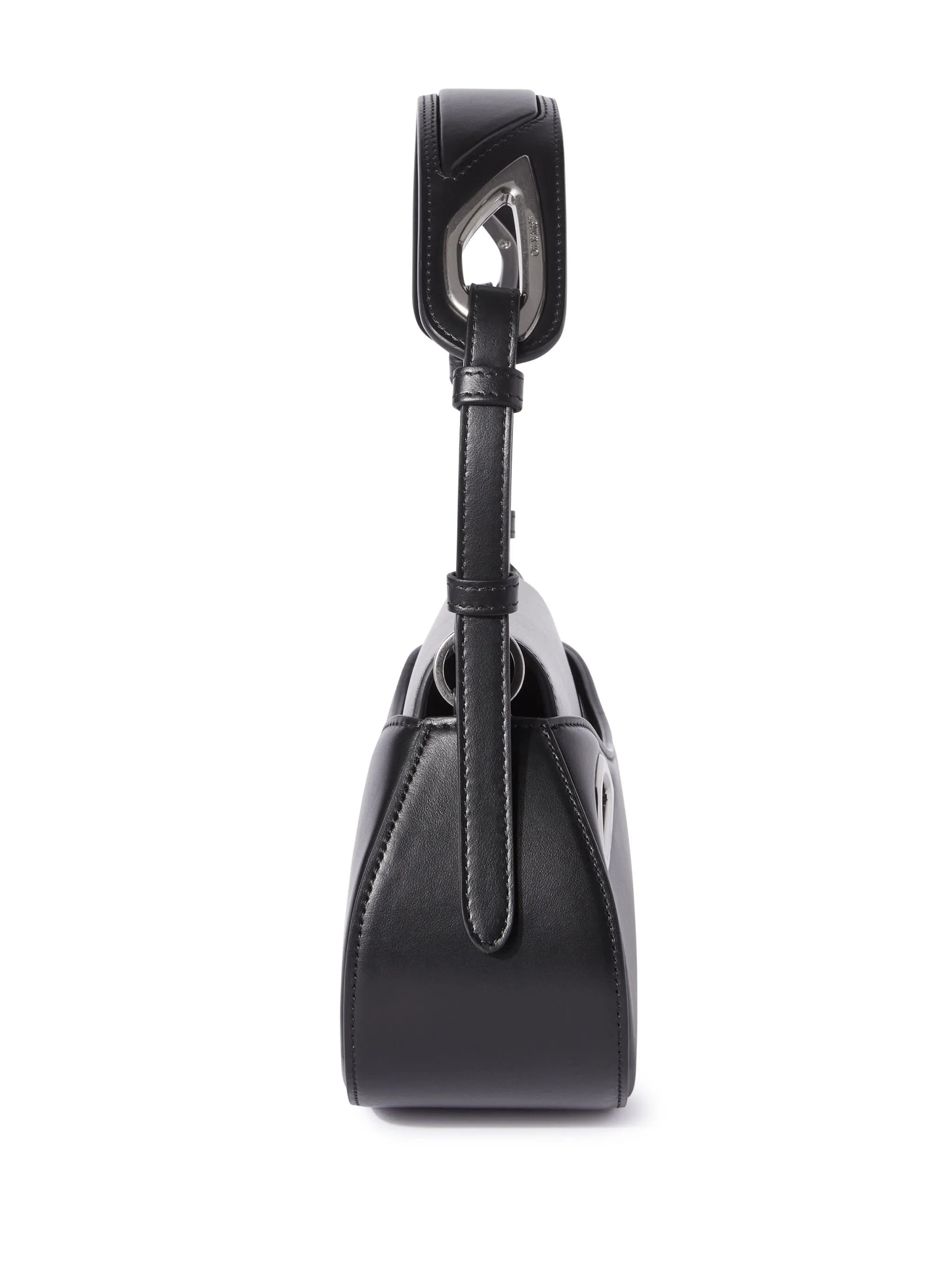 Clam shoulder bag