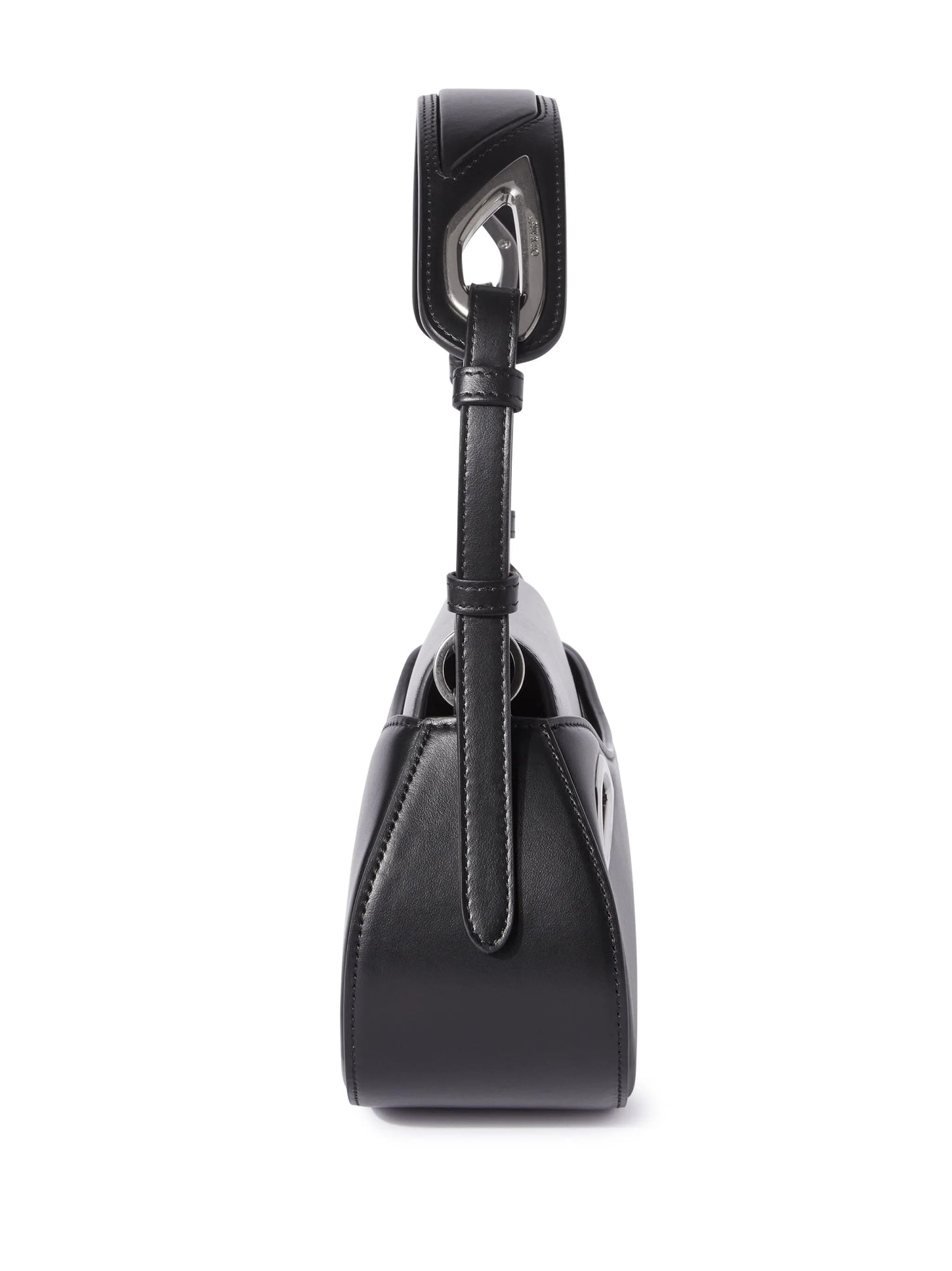 Clam shoulder bag