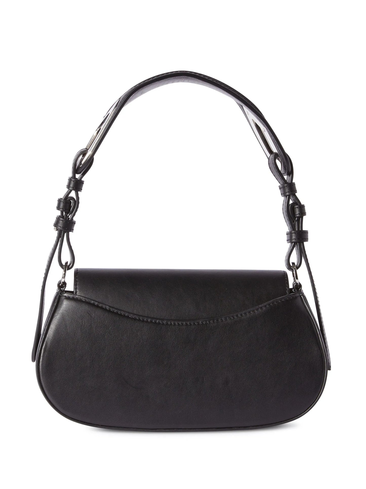 Clam shoulder bag