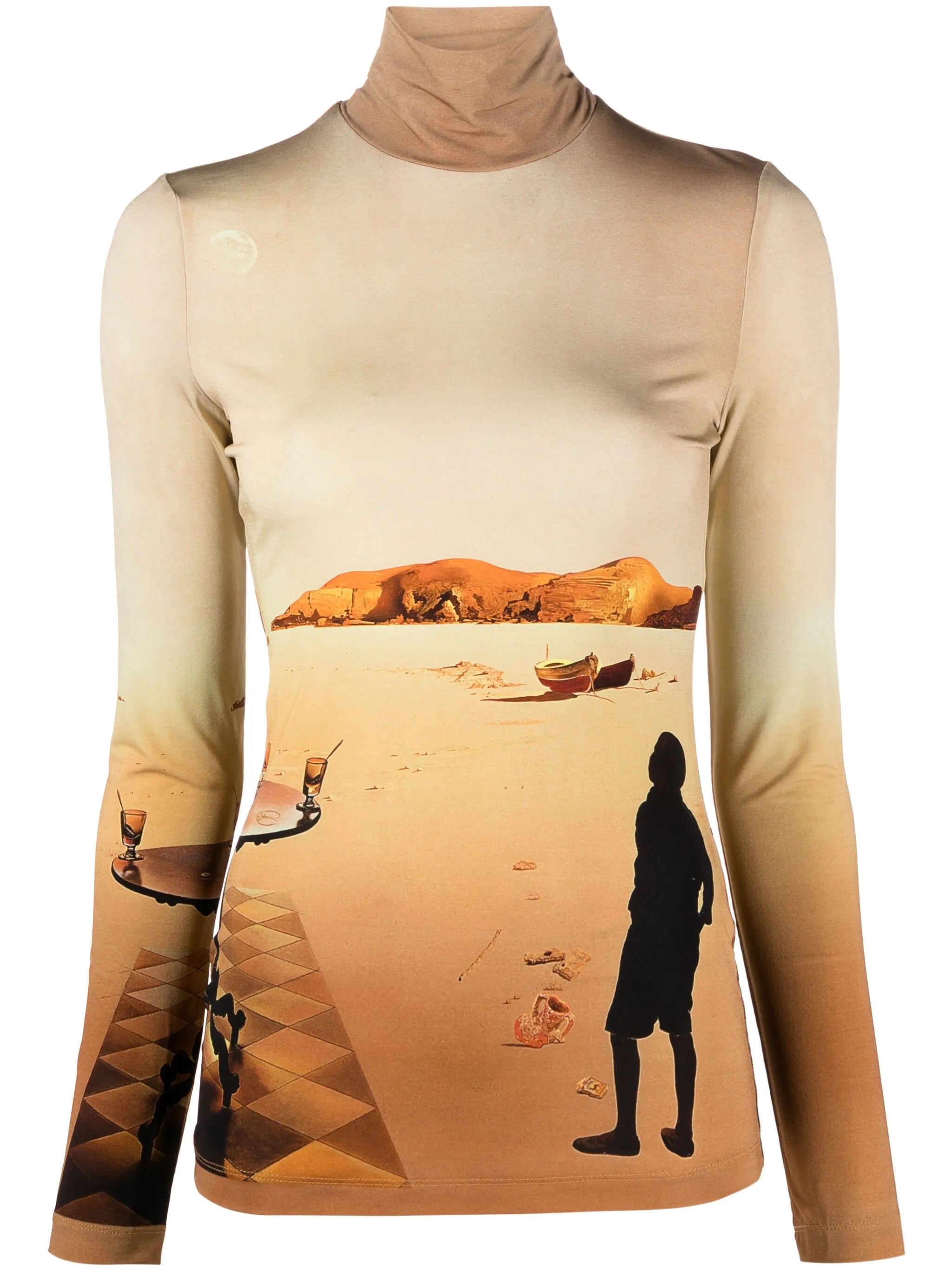 Dali's Sun Table-print top