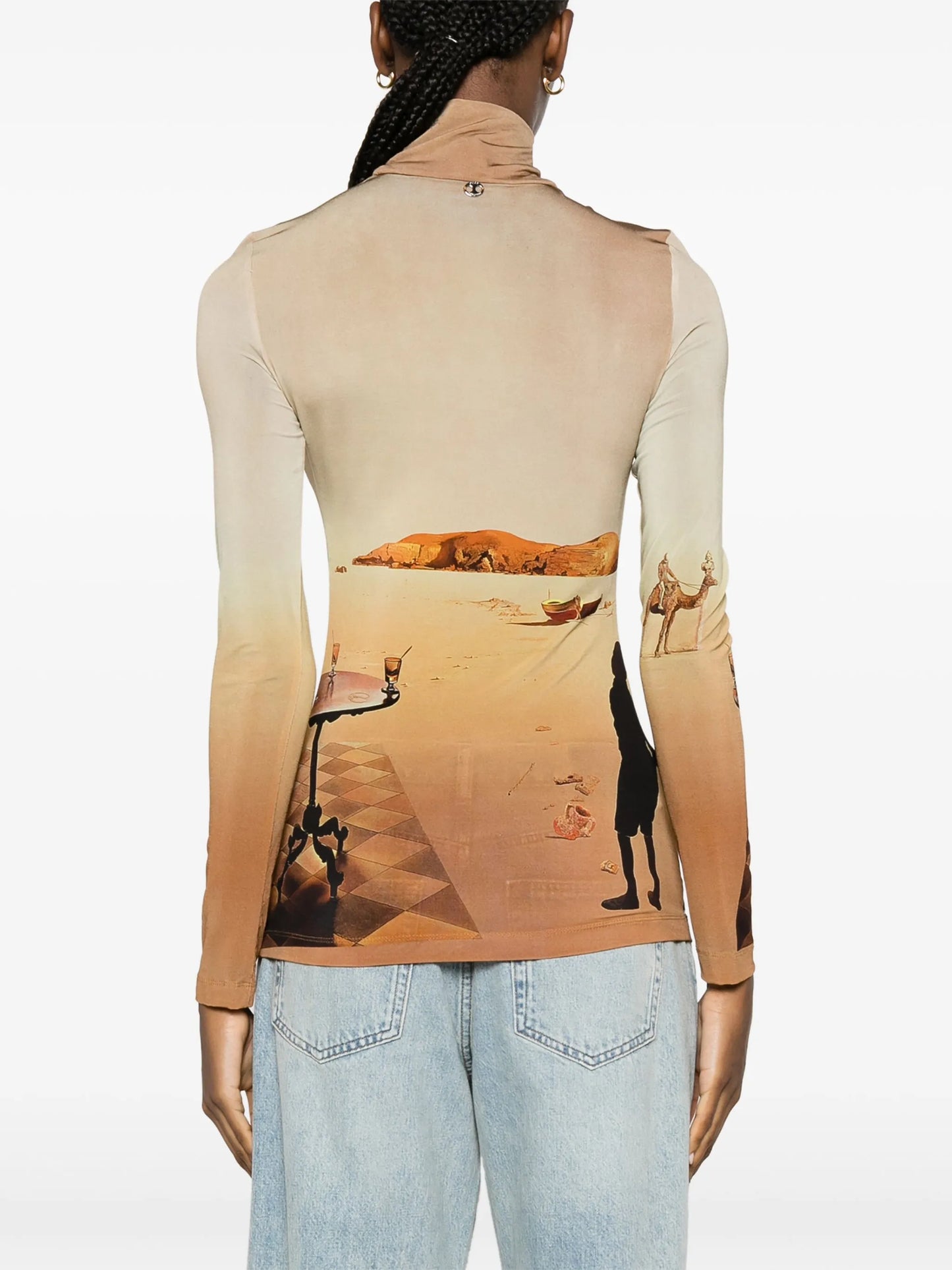Dali's Sun Table-print top
