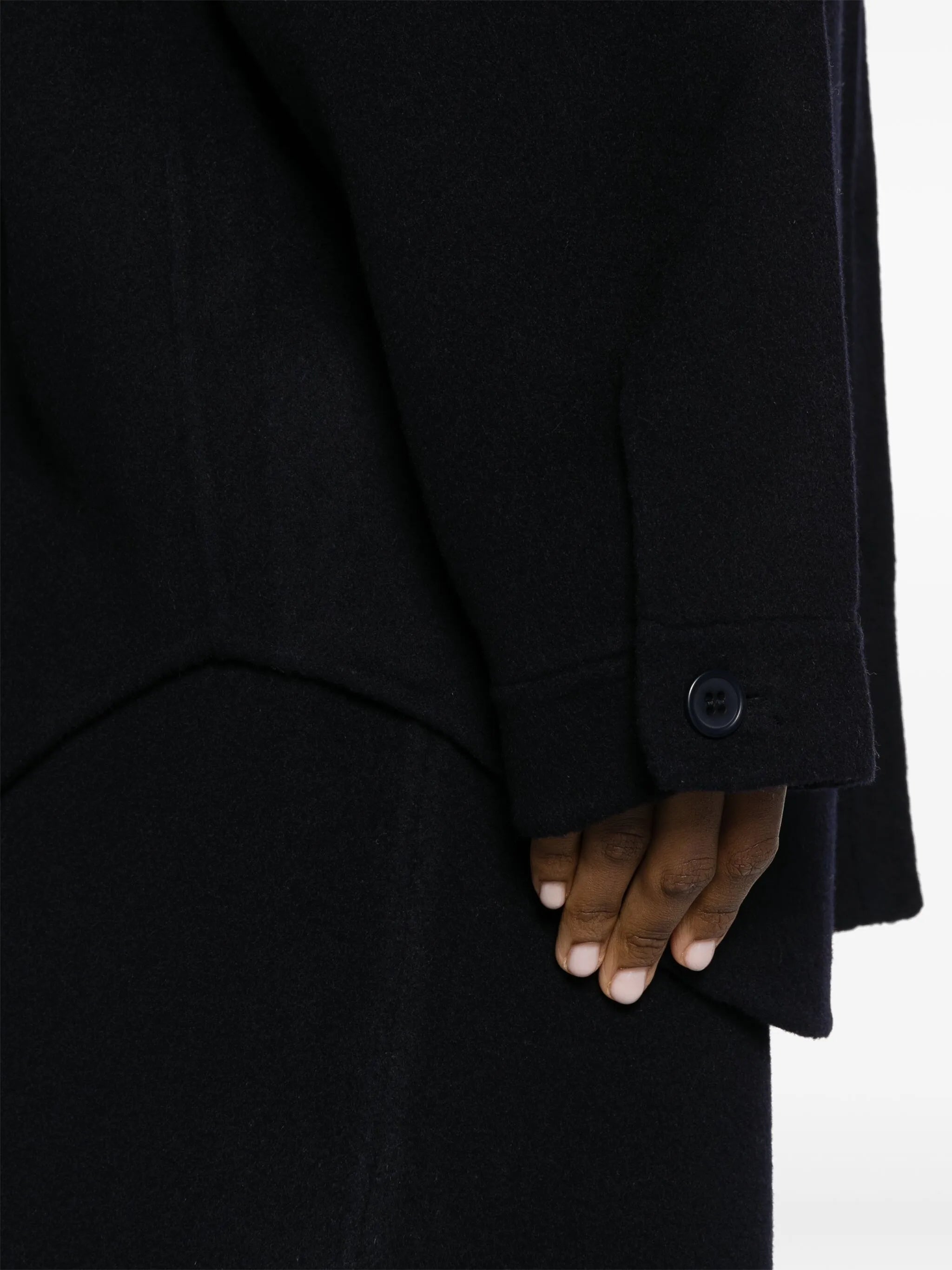Dallas wool-blend overshirt
