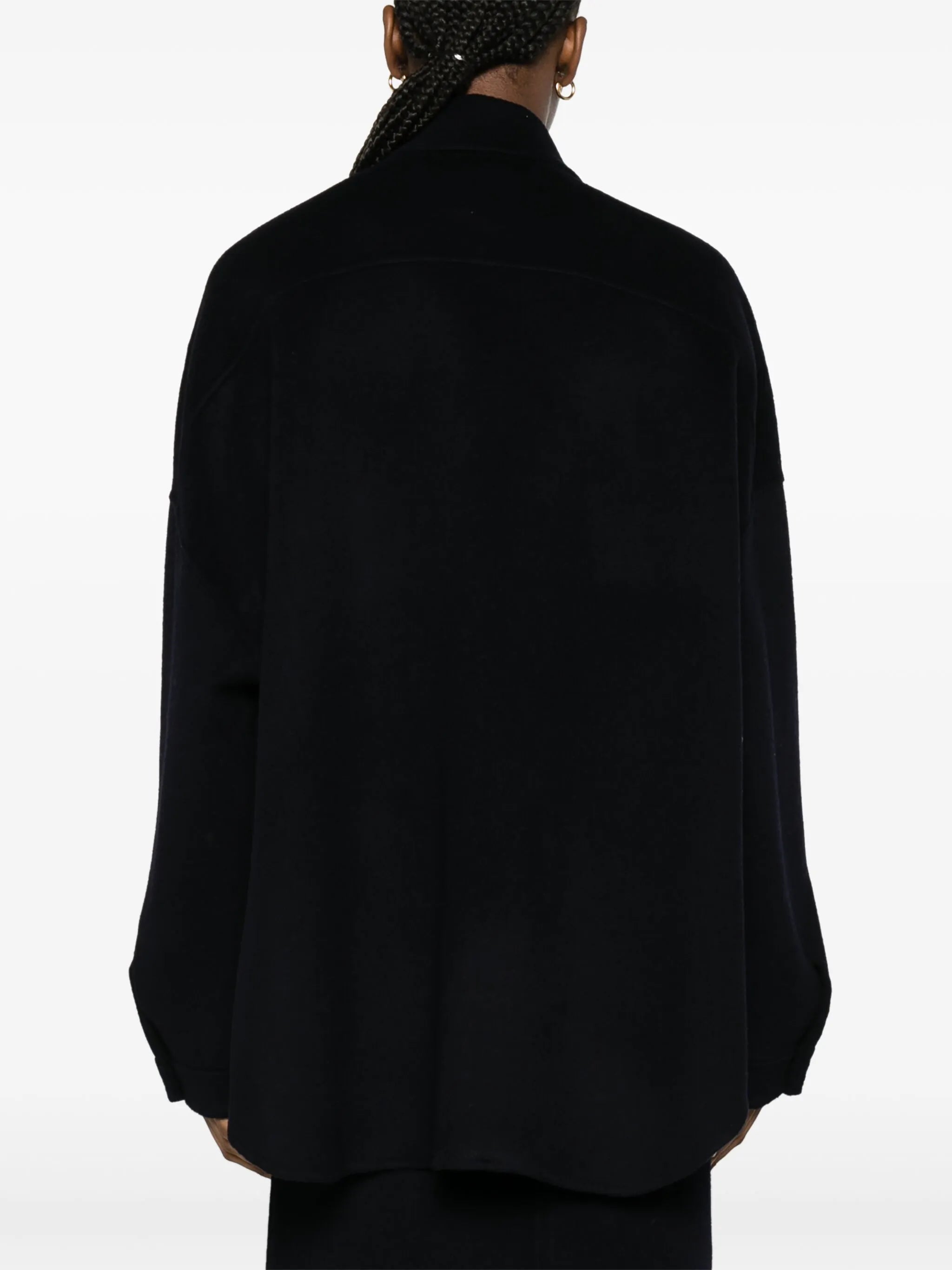 Dallas wool-blend overshirt