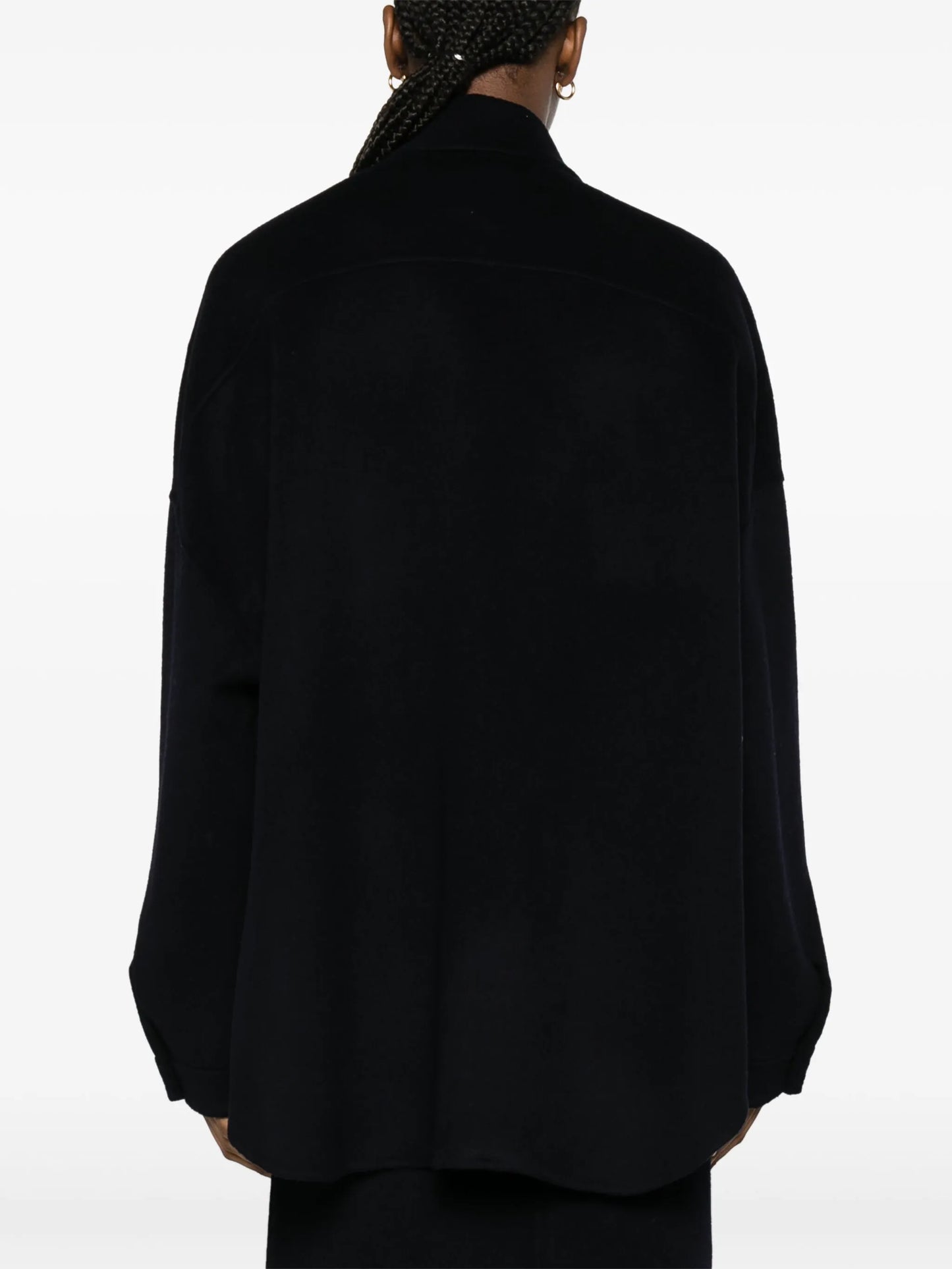 Dallas wool-blend overshirt