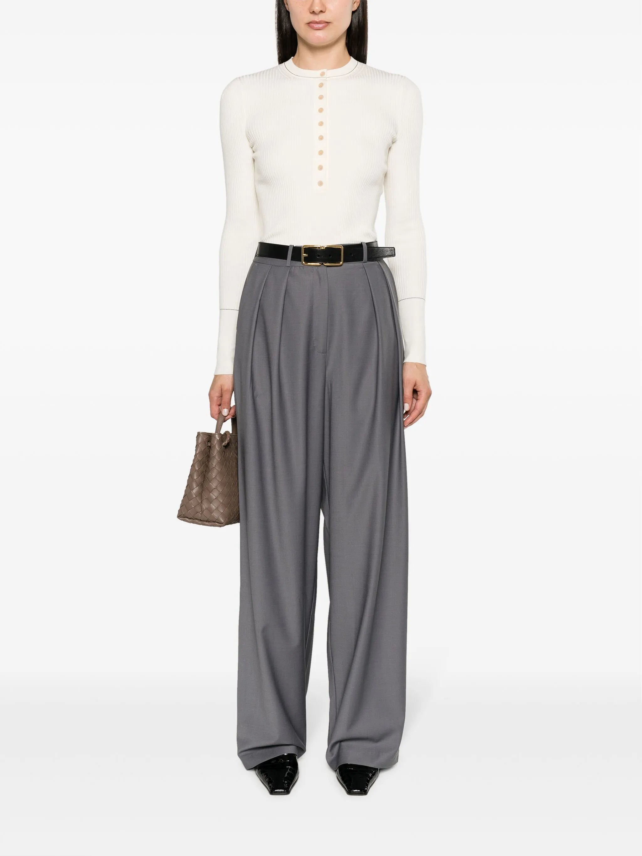 Ripley pleat-detail palazzo trousers