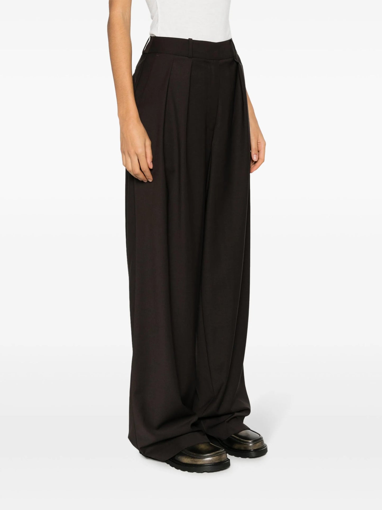 Ripley pleated tailored trousers