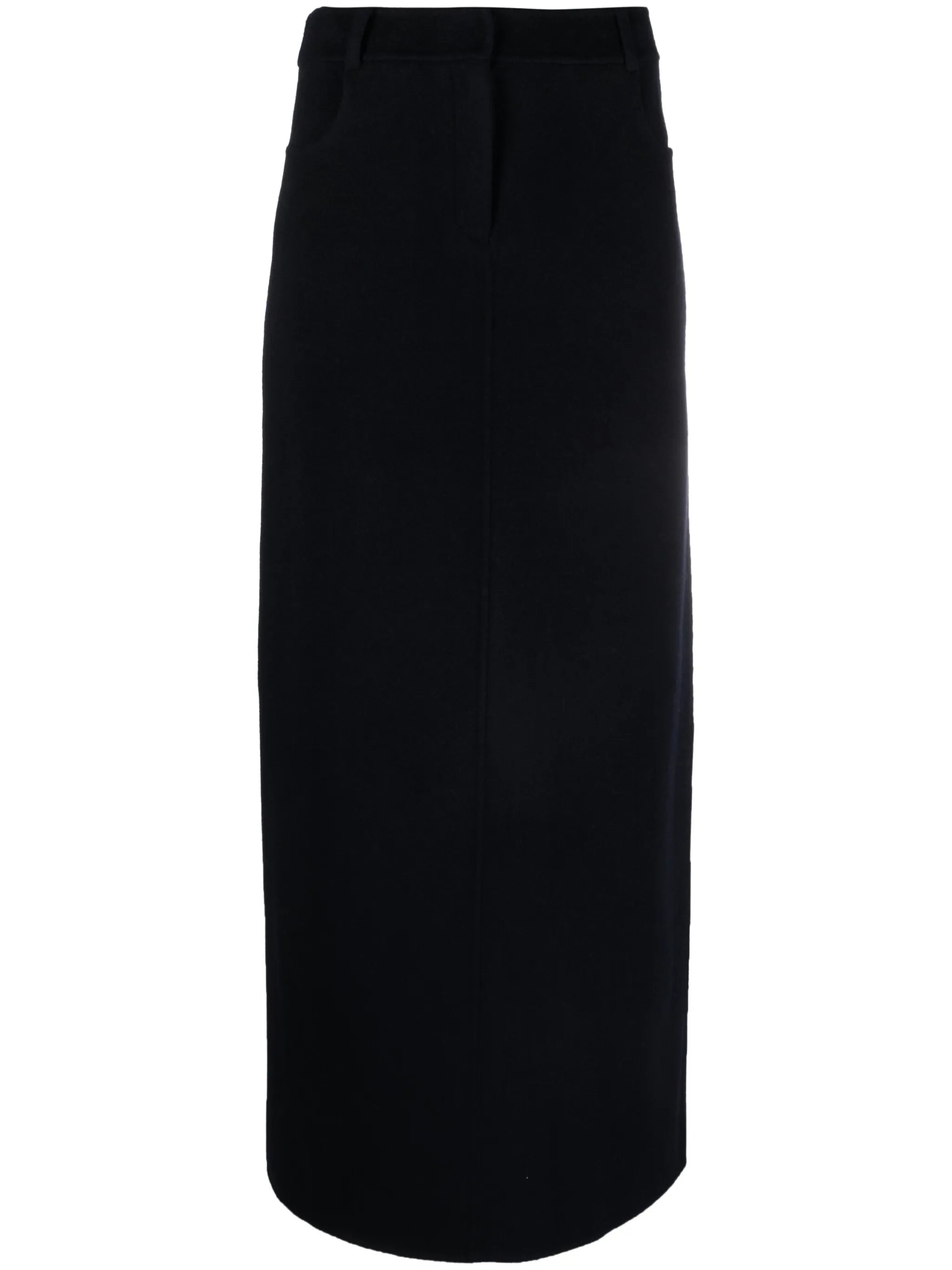 Malvo wool-blend maxi skirt