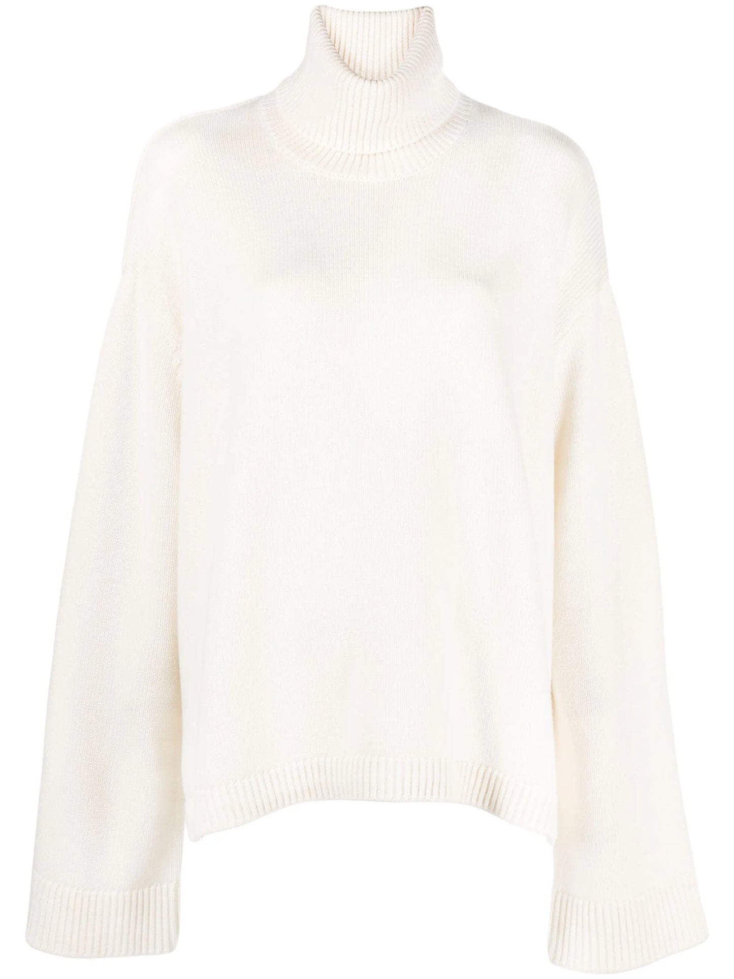 Rhea trapeze roll-neck jumper