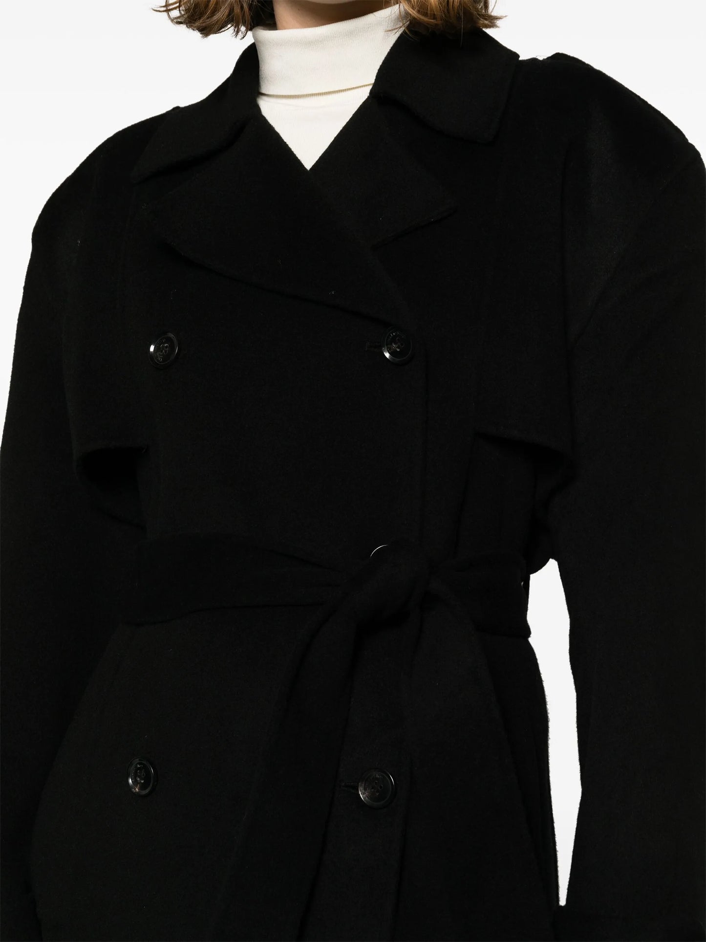 Nikola padded trench-coat