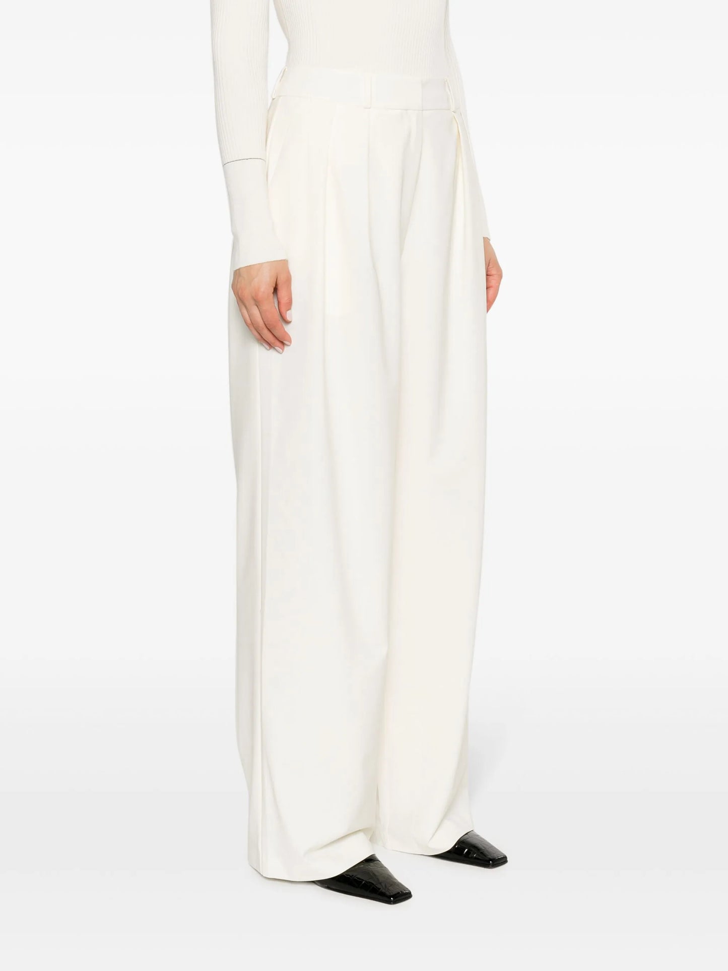 Ripley pleat-detail palazzo trousers