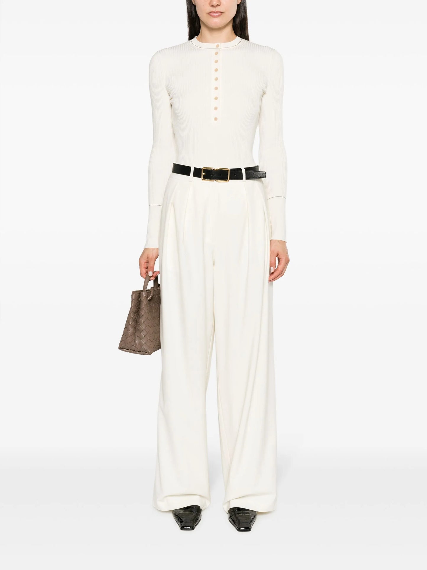 Ripley pleat-detail palazzo trousers