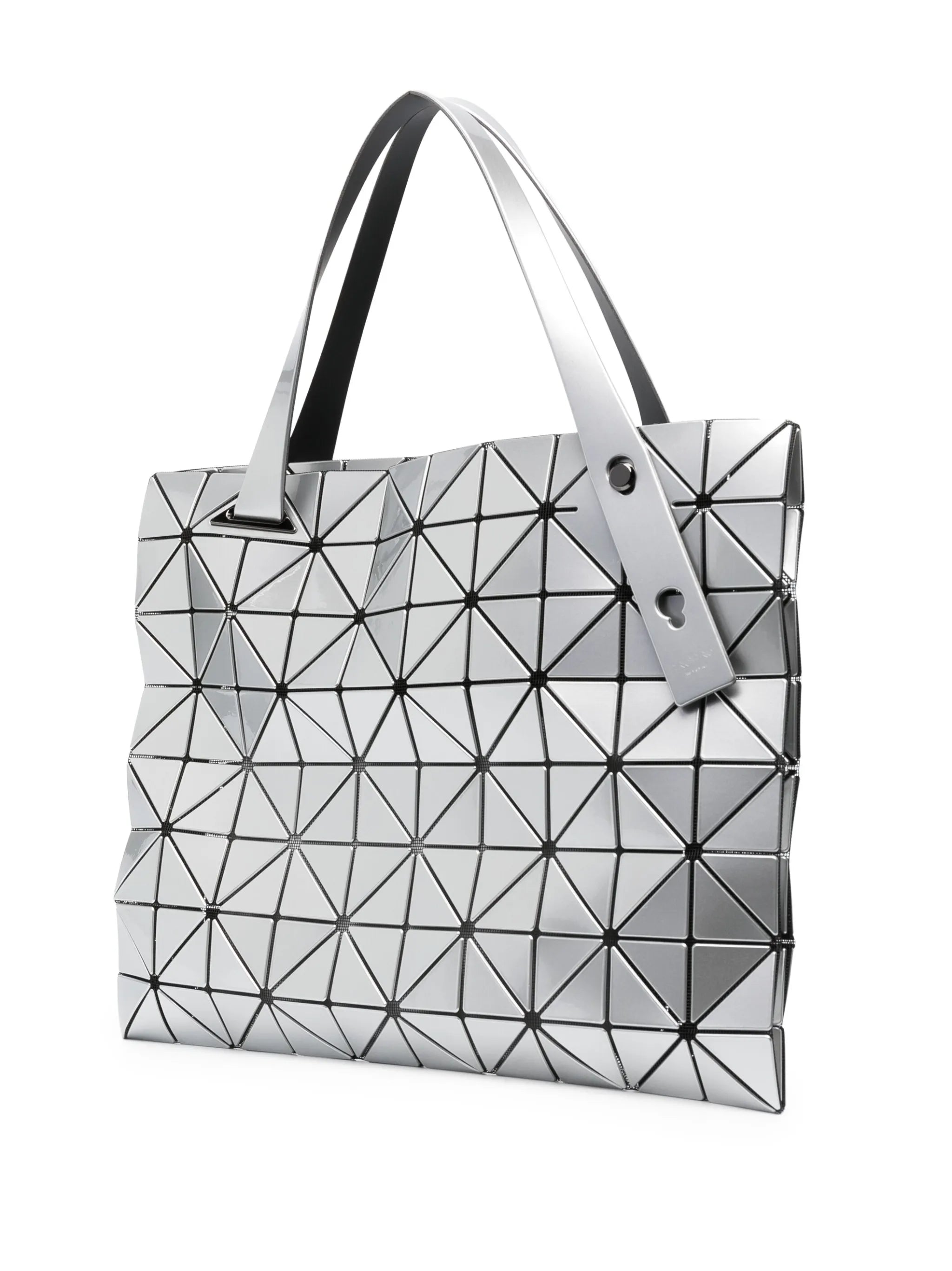 Carton metallic tote bag