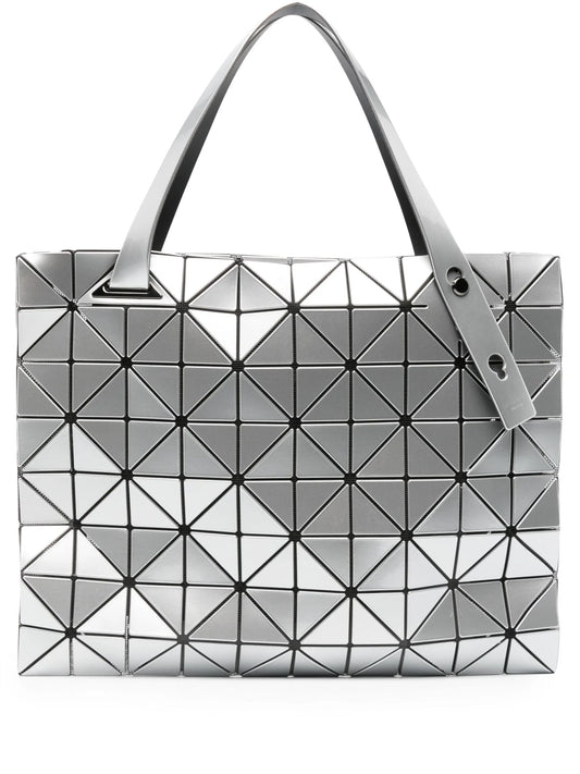 Carton metallic tote bag