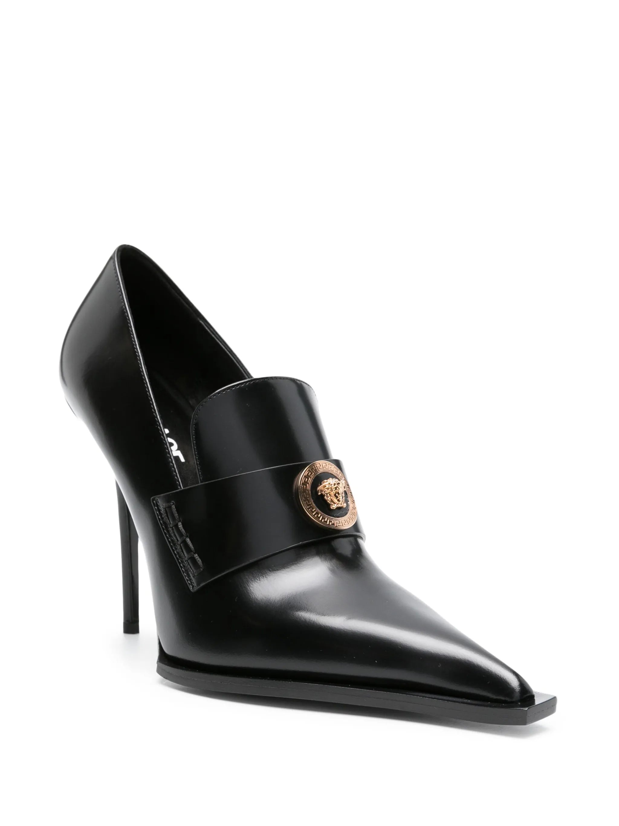 Alia 110mm leather pumps