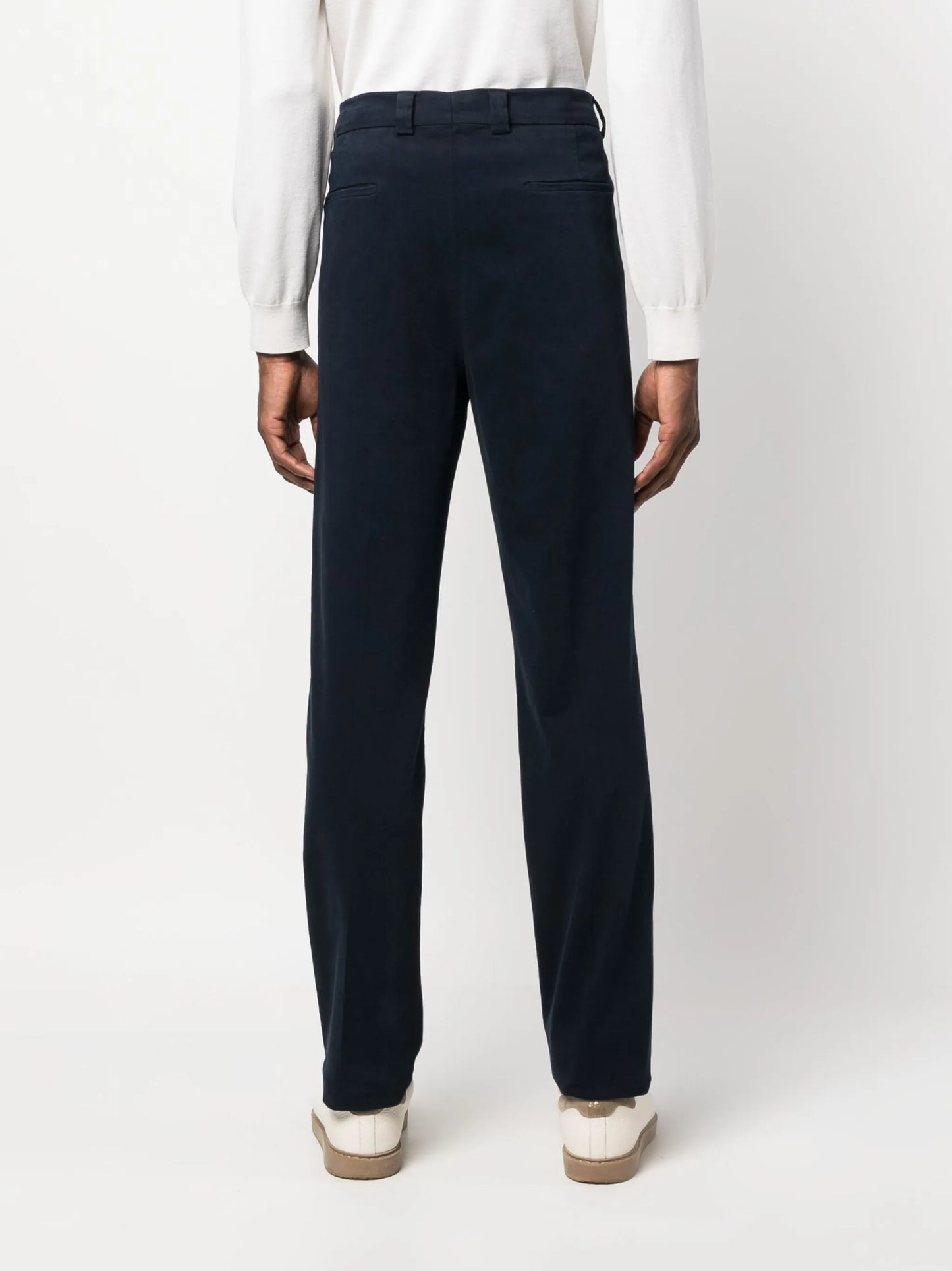 pleat-detail tailored trousers