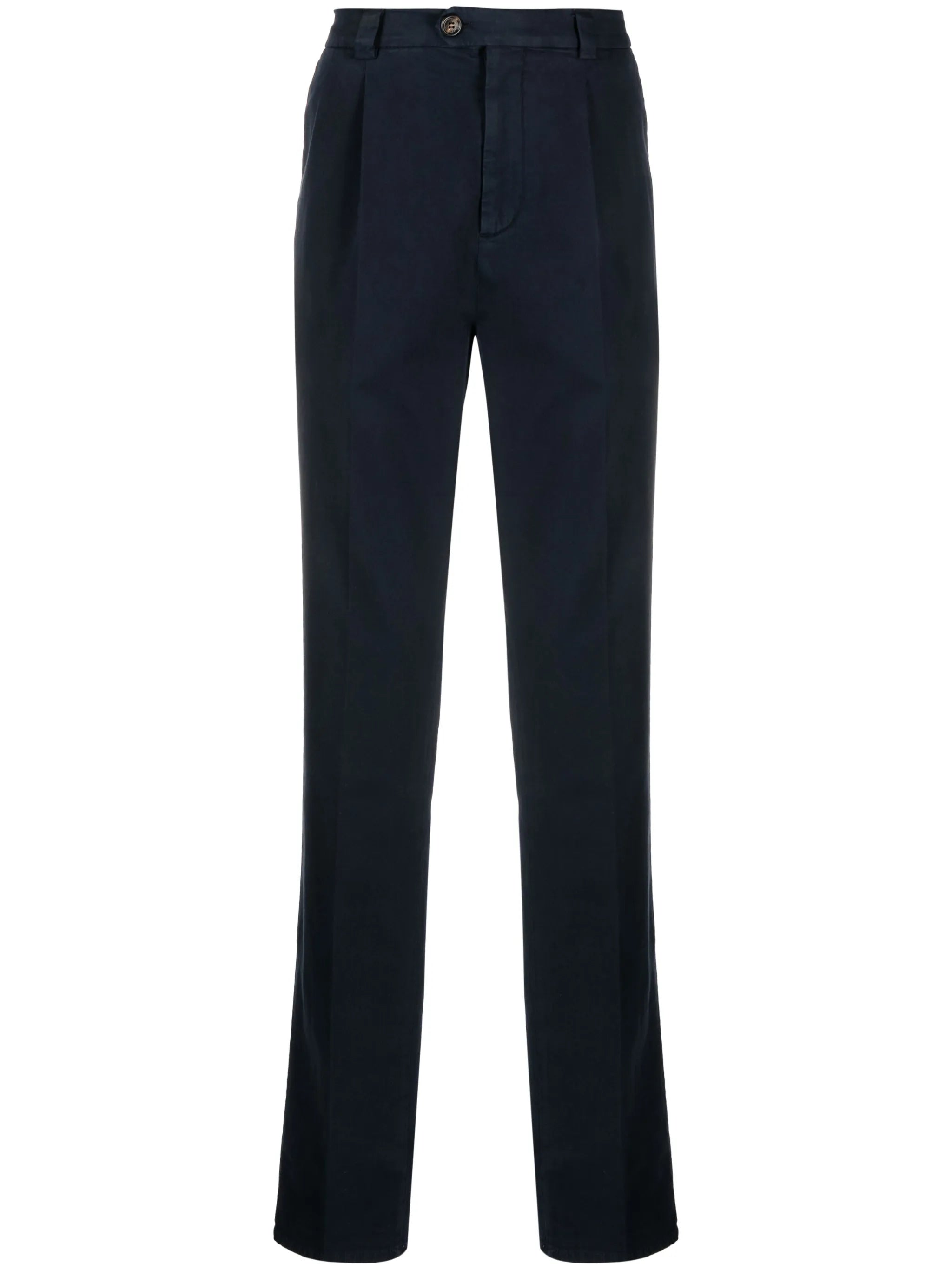 pleat-detail tailored trousers
