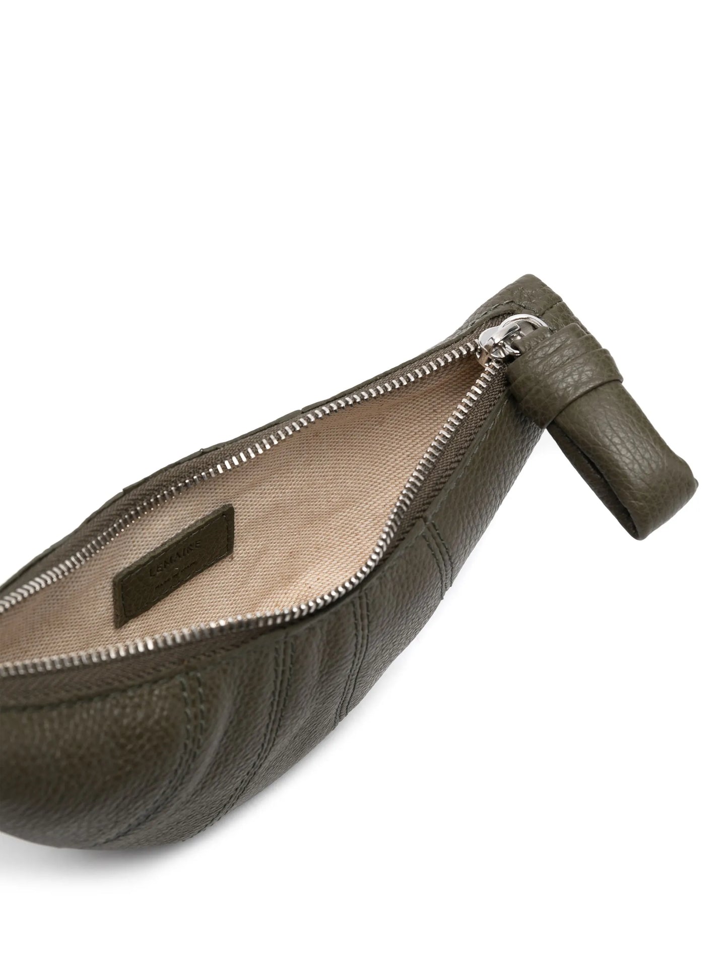 Croissant leather wallet