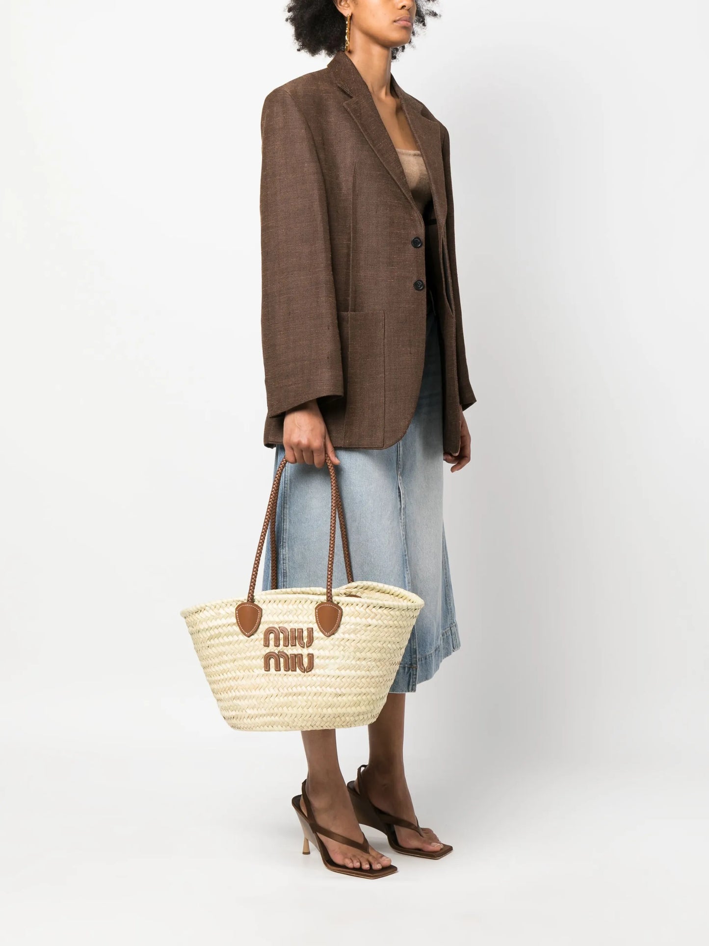 logo-patch tote bag